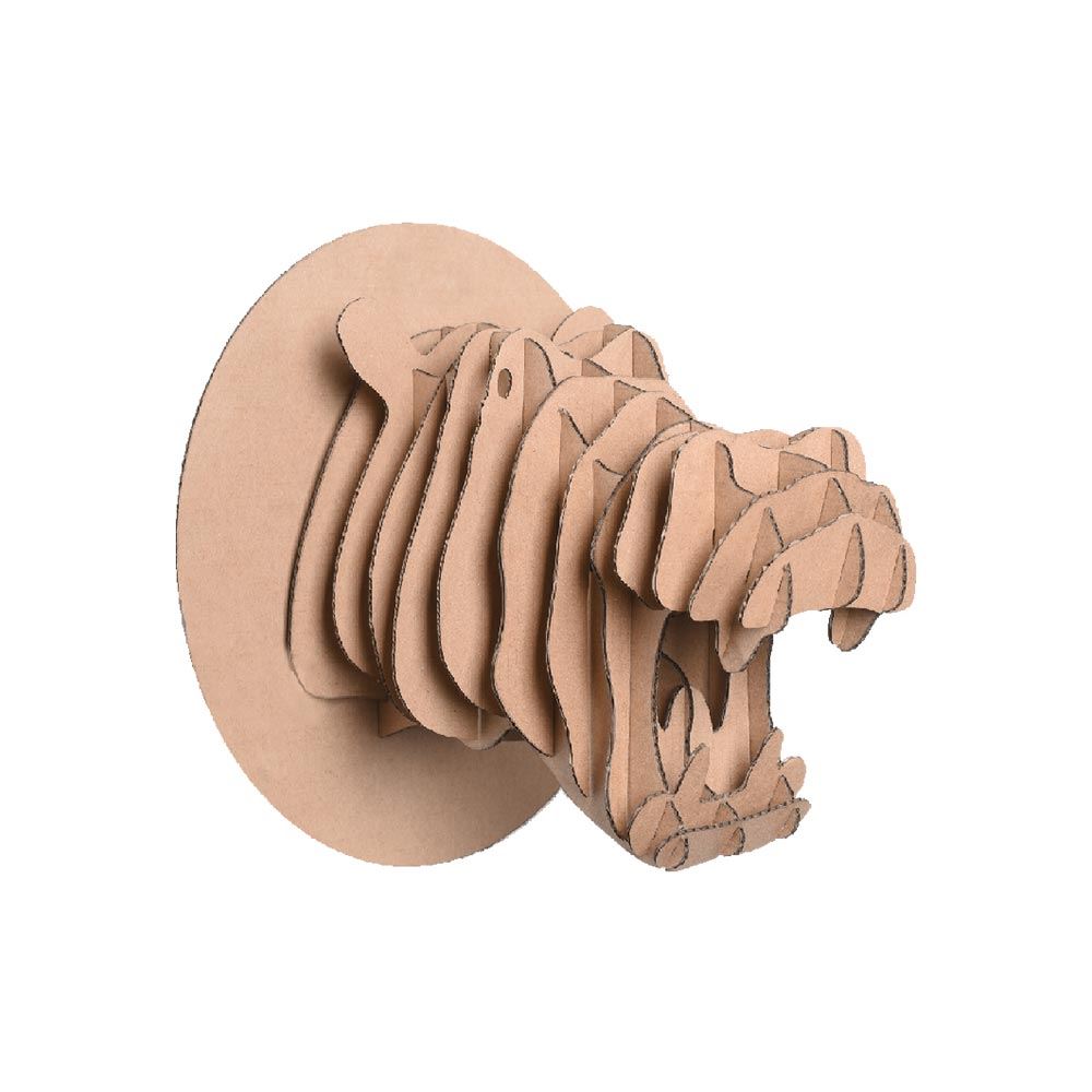 Deco carton gm tete hippo