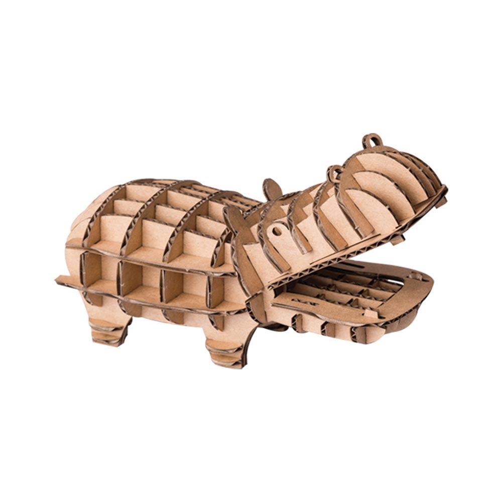 Deco carton pm hippopotame