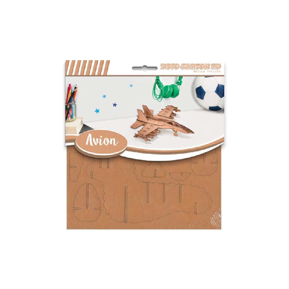 Deco carton pm avion