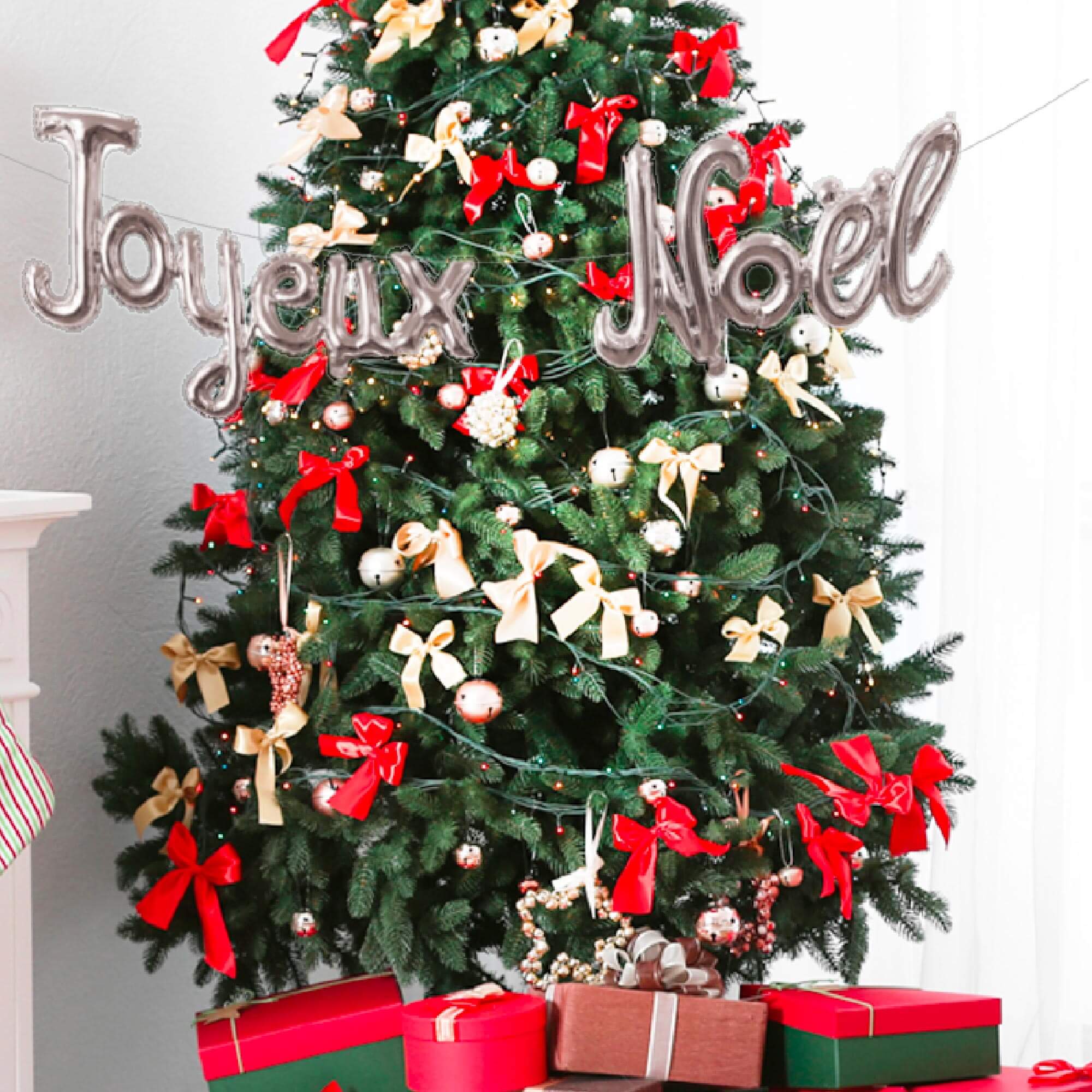 Ballon mot "joyeux noel"