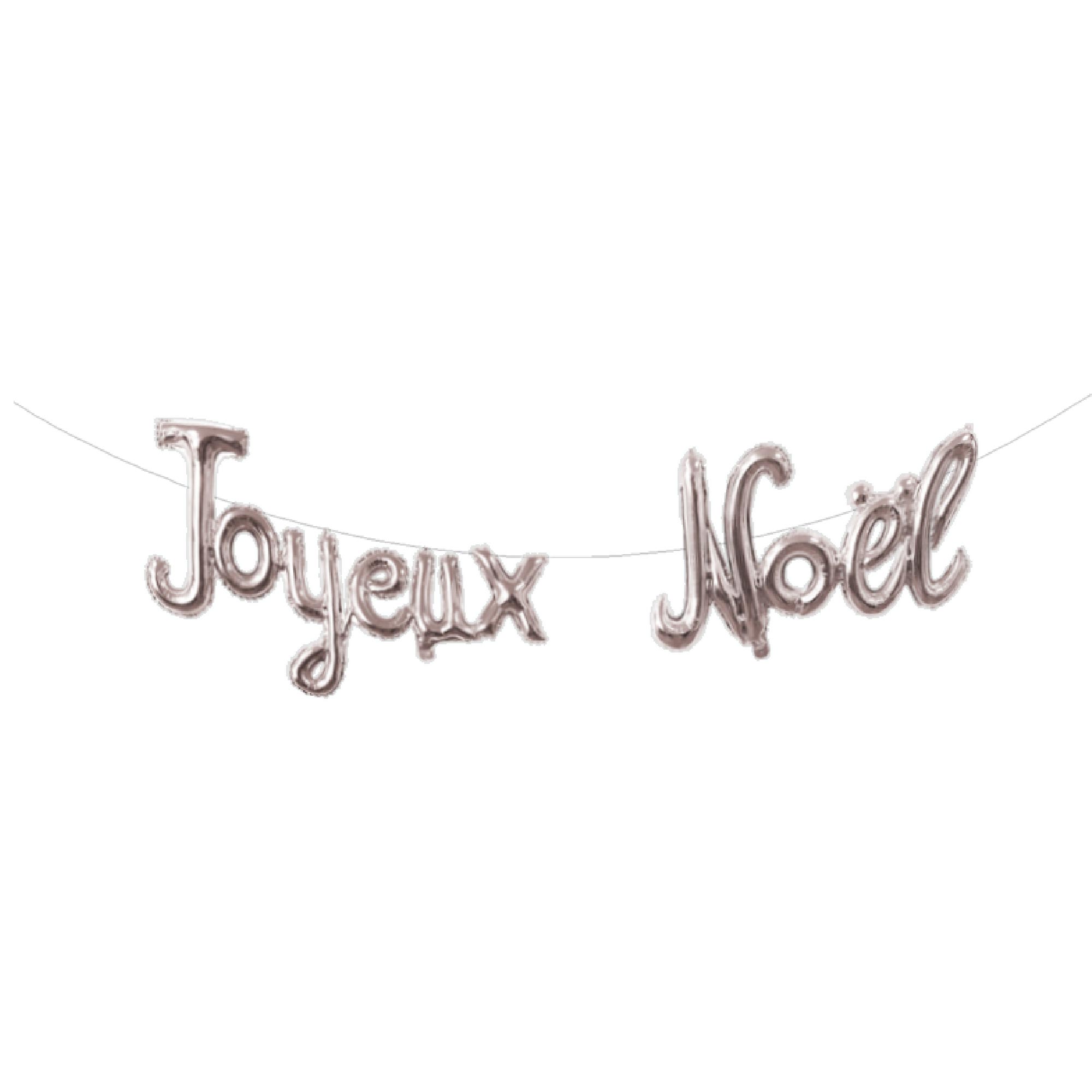 Ballon mot "joyeux noel"