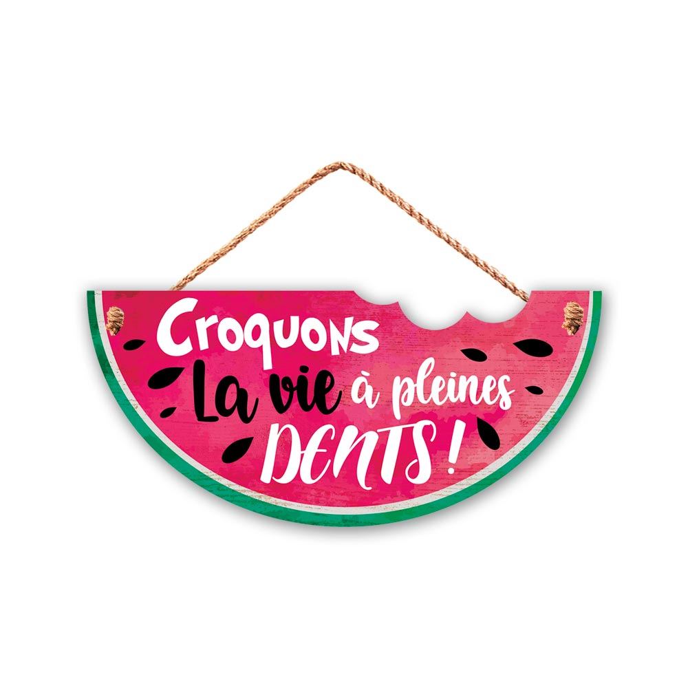 Plaque forme pasteque