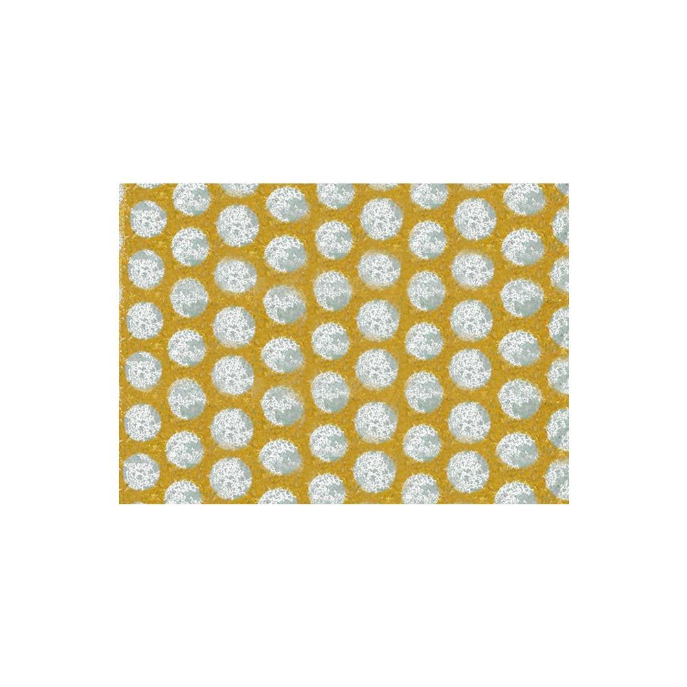 Adhesif decoratif pois argente