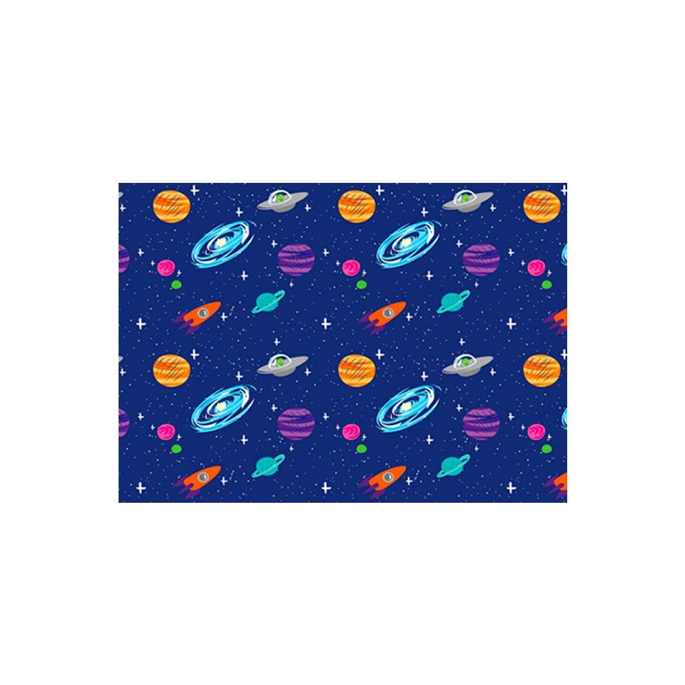 Adhesif decoratif motif espace