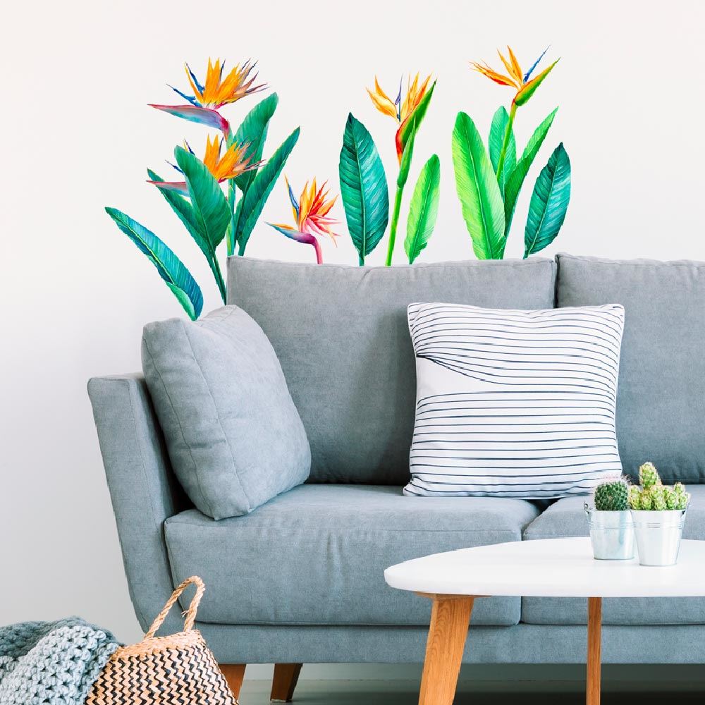 Sticker gm fleur tropicale