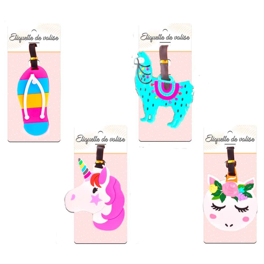 Porte etiquette de bagage 4mods /36pcs