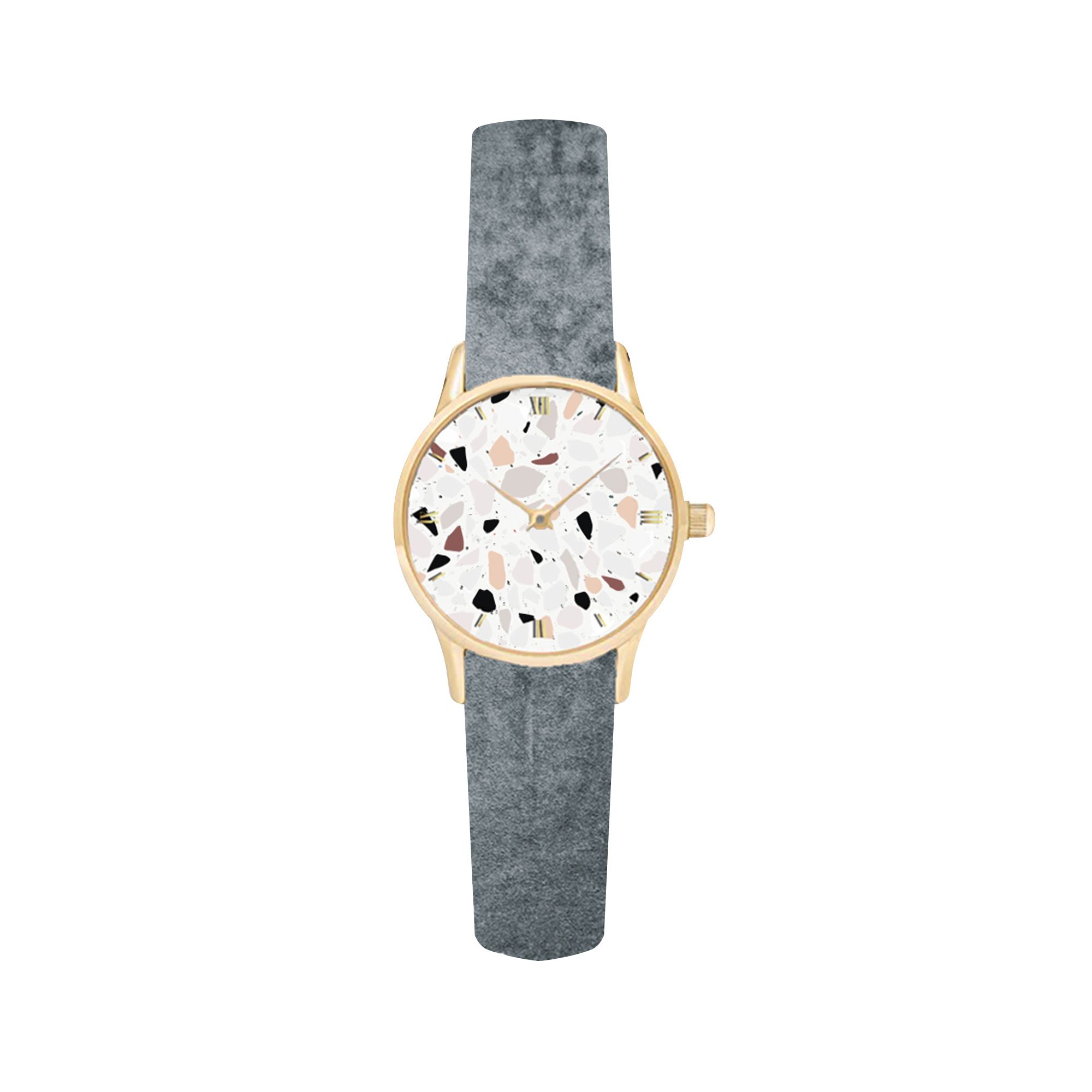 Montre velours modele 4