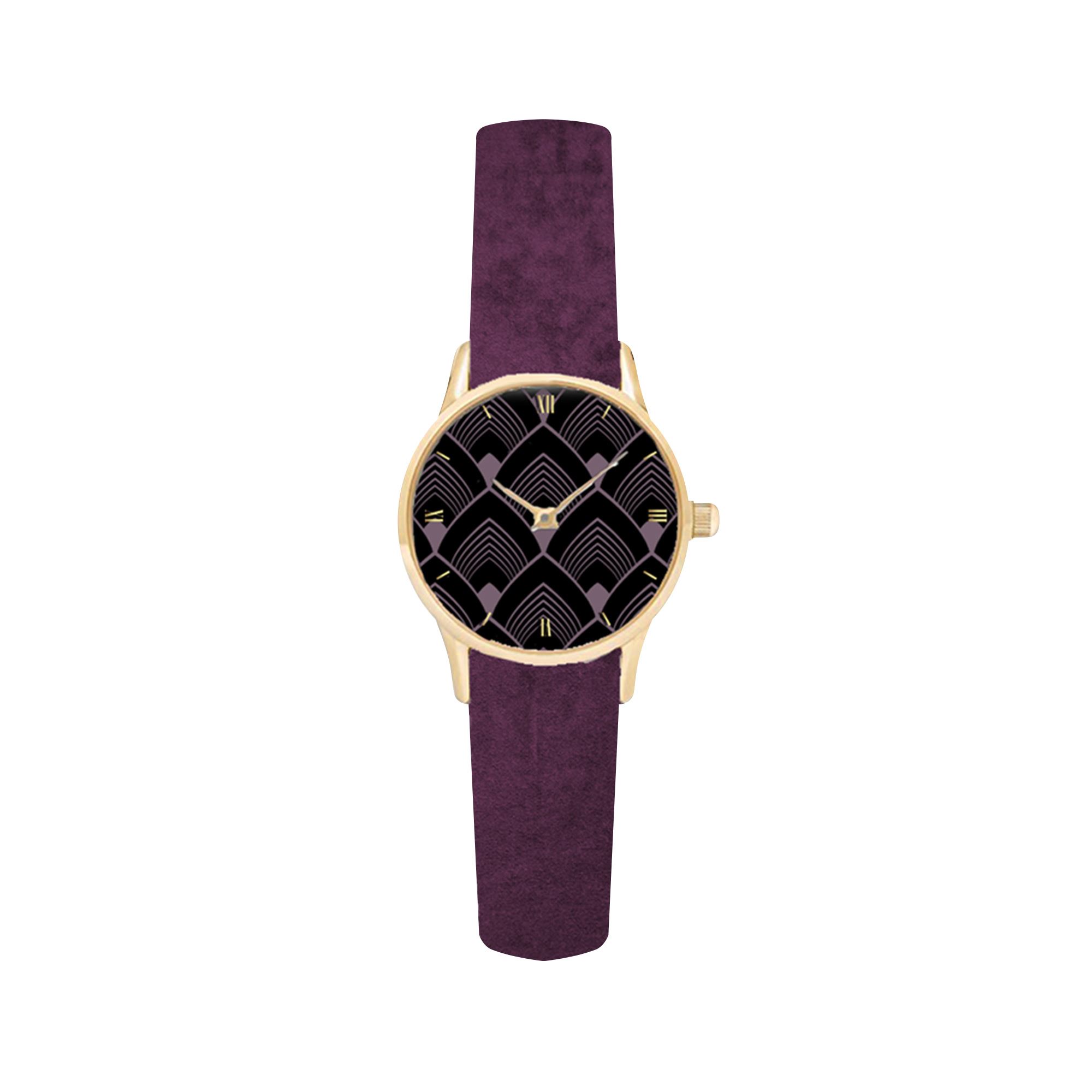 Montre velours modele 6