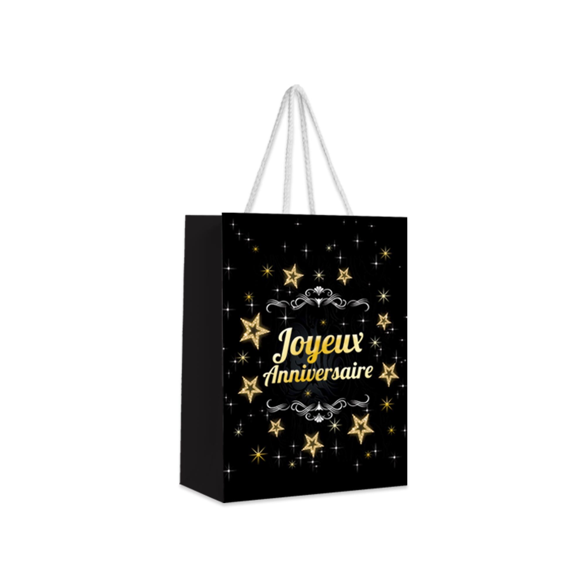 Pochette anniversaire dore pm