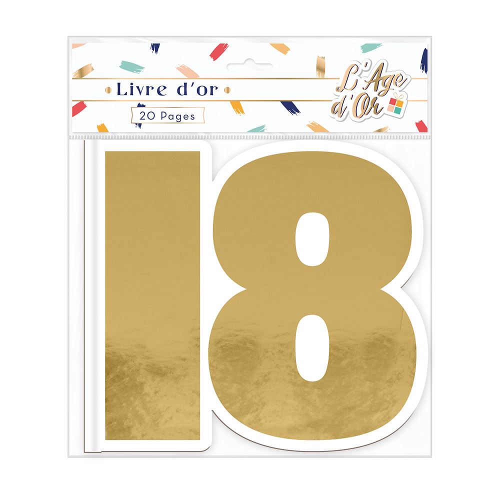 Livre d or homme 18 ans