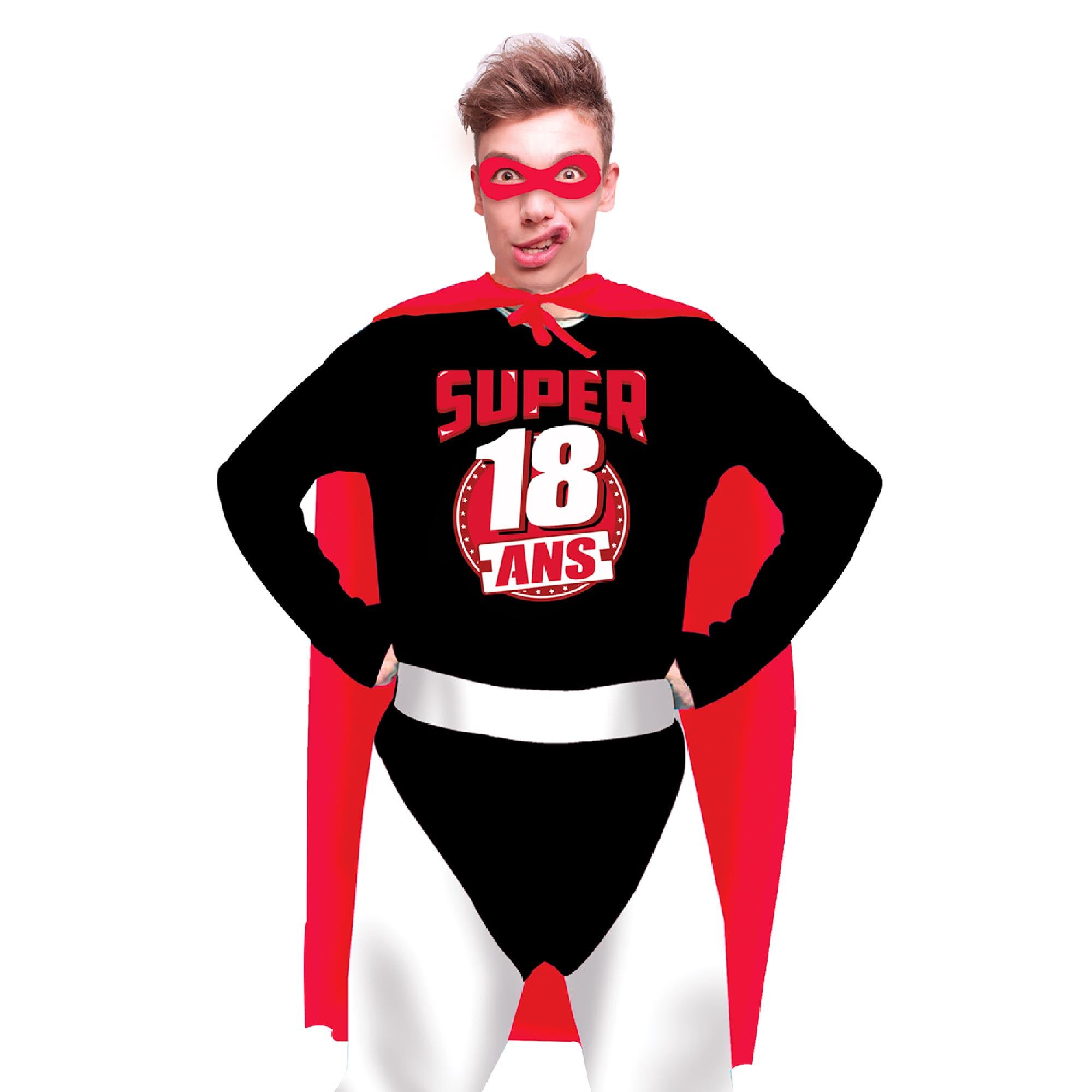 Costume super 18 ans homme