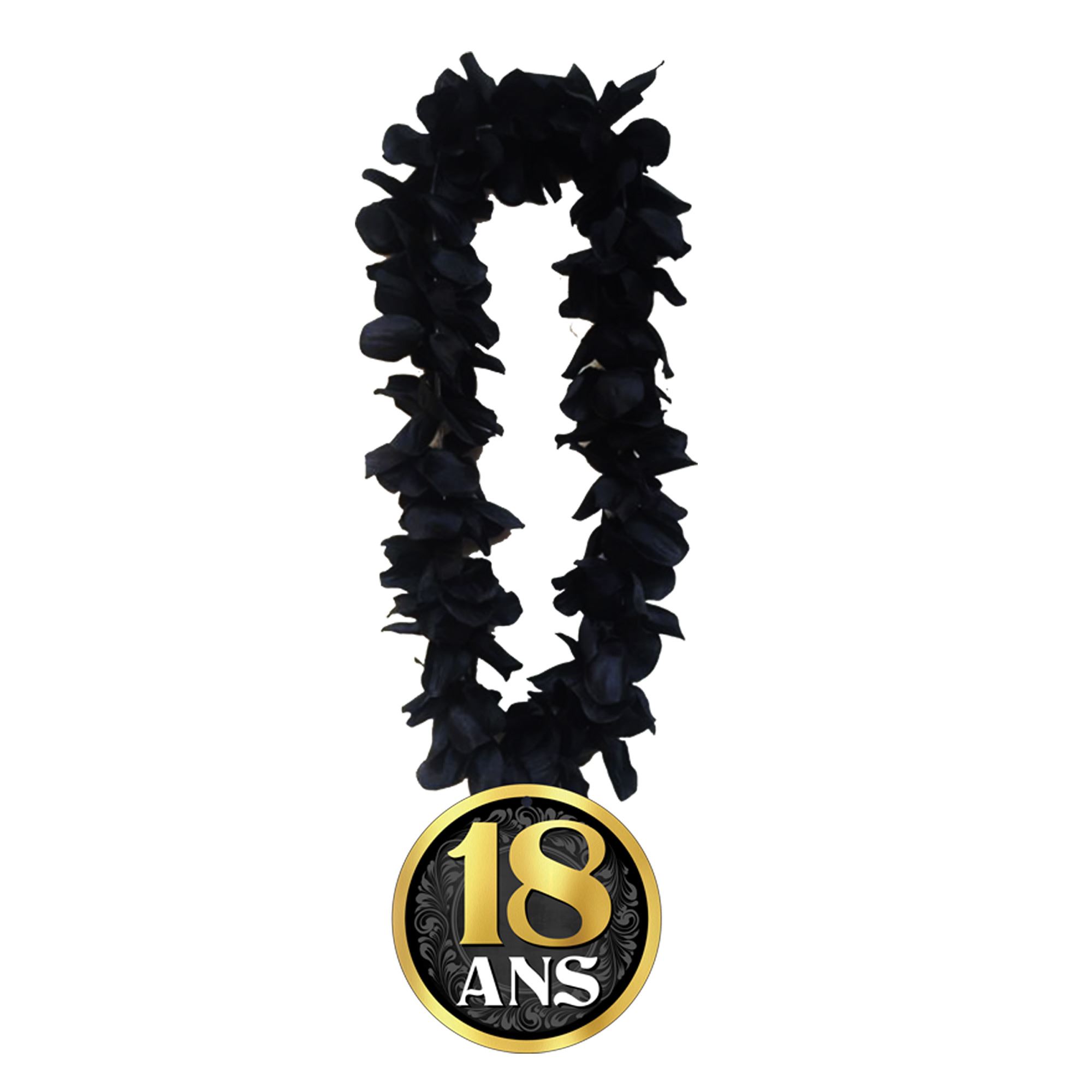 Collier fleur anniv homme 18 ans