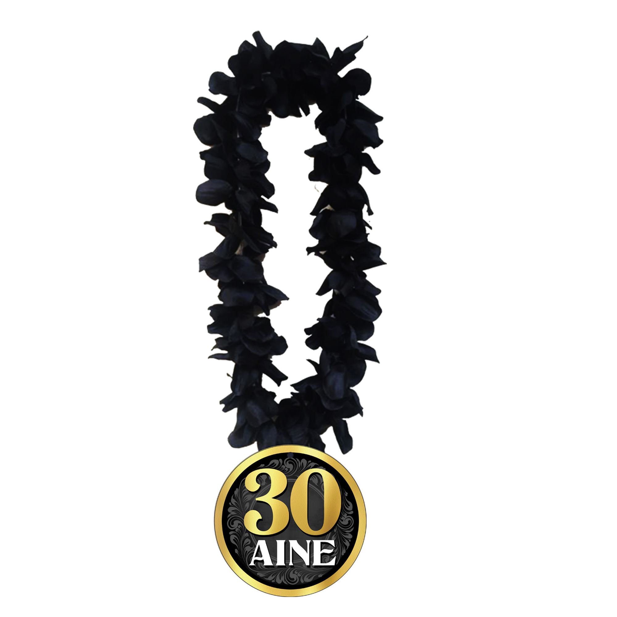 Collier fleur anniv homme 30 aine