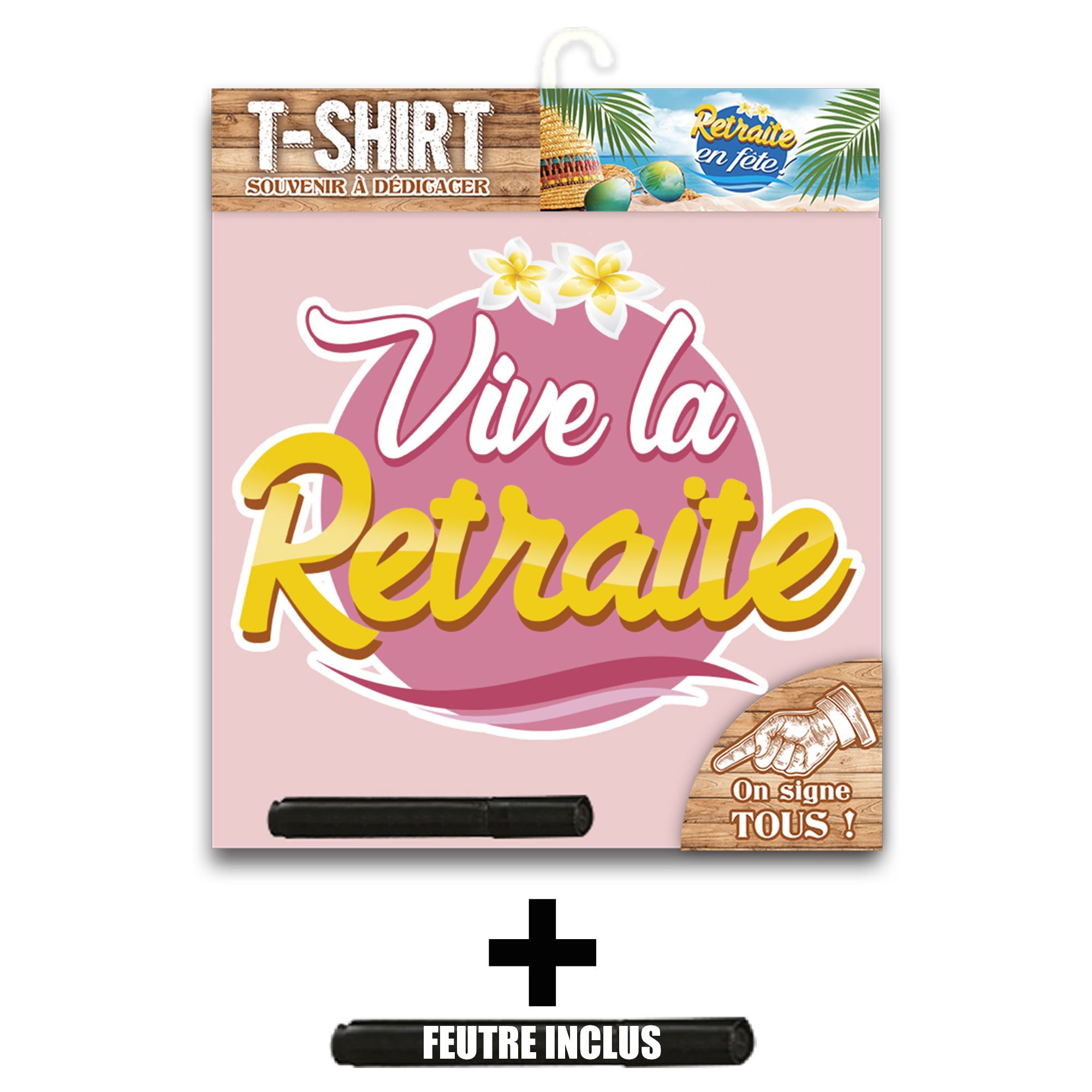 T shirt retraite femme