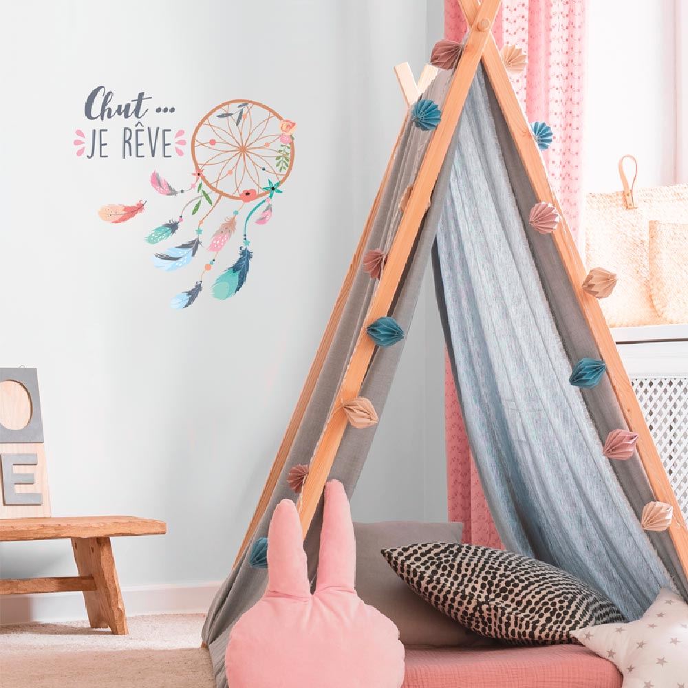 Sticker pm "chut...je reve"