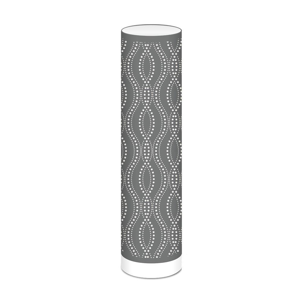Lampe gm grise pois