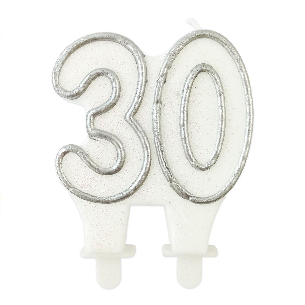Bougie anniversaire 30