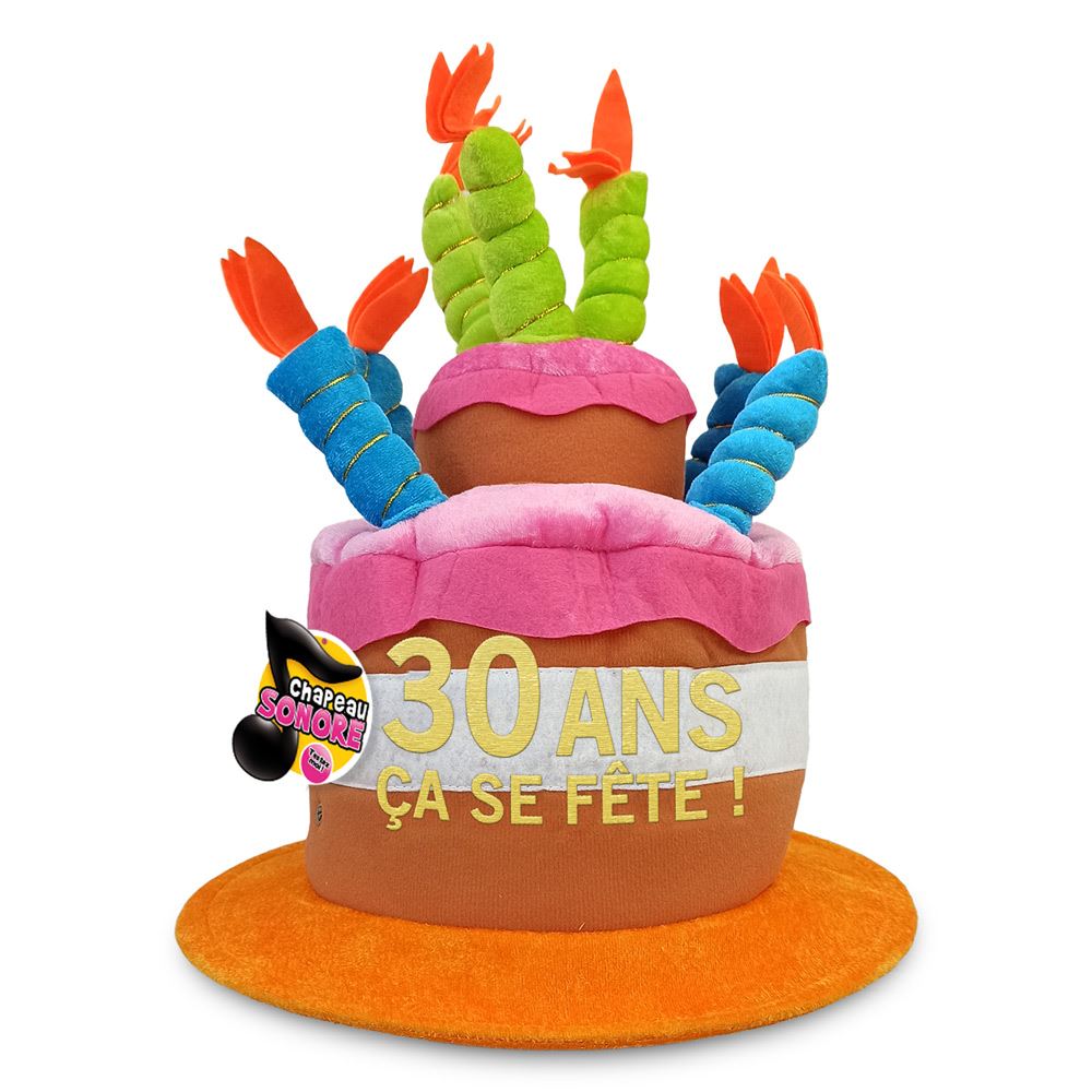 Chapeau musical 30ans