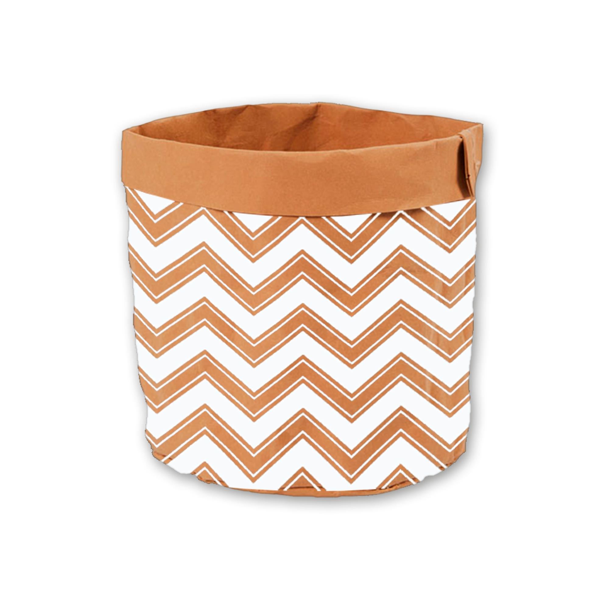 Cache pot papier mm graphique