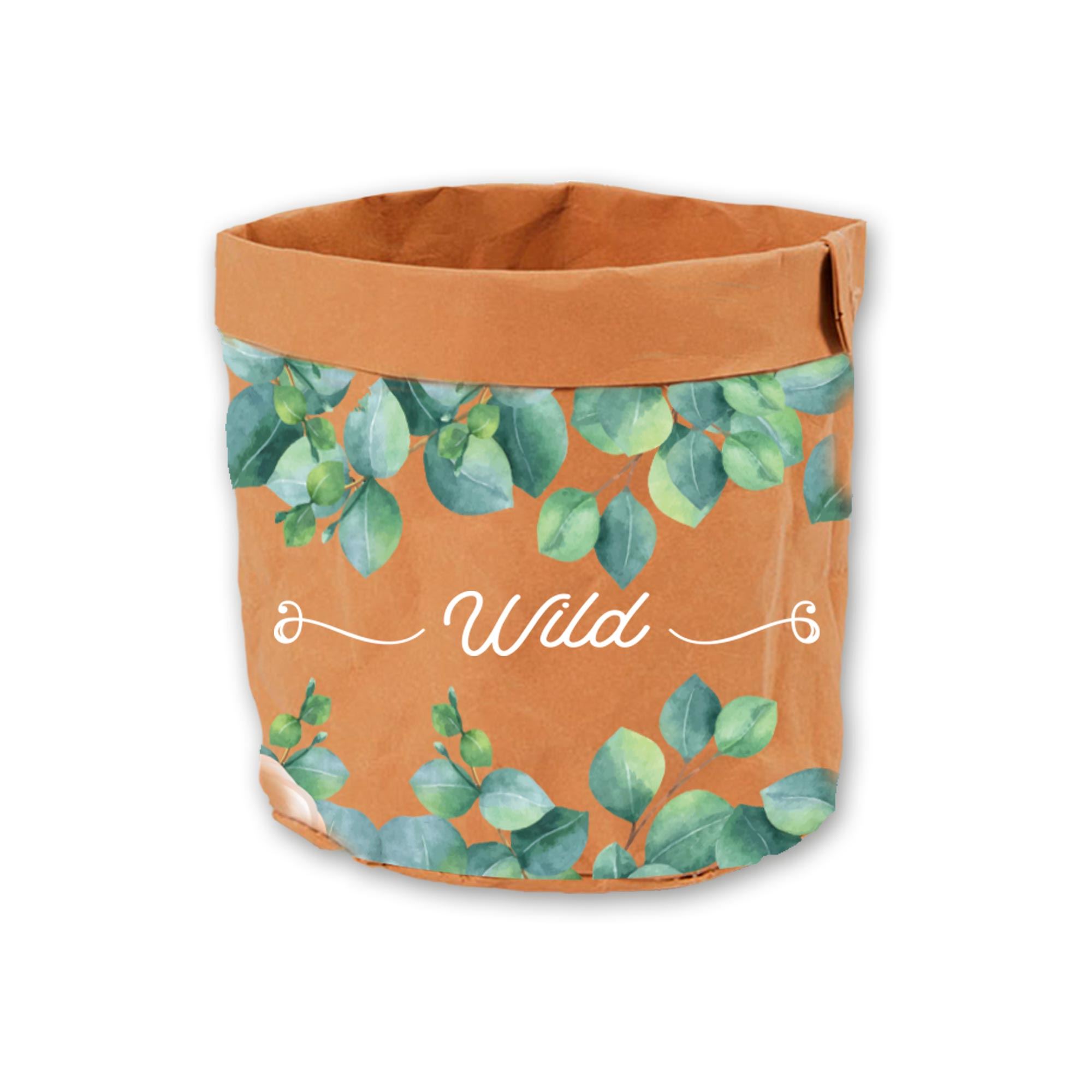 Cache pot papier mm "wild"