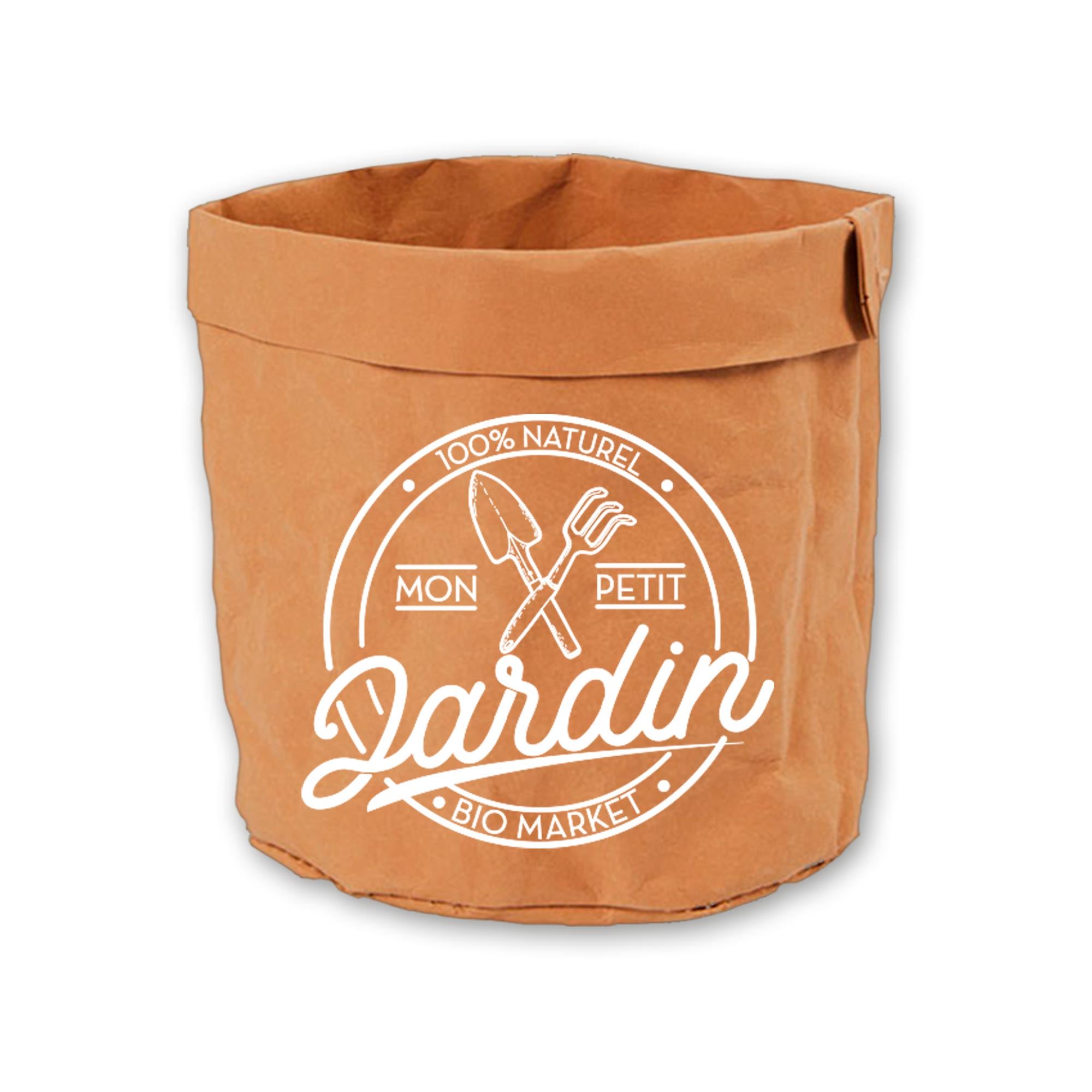 Cache pot papier gm "jardin"