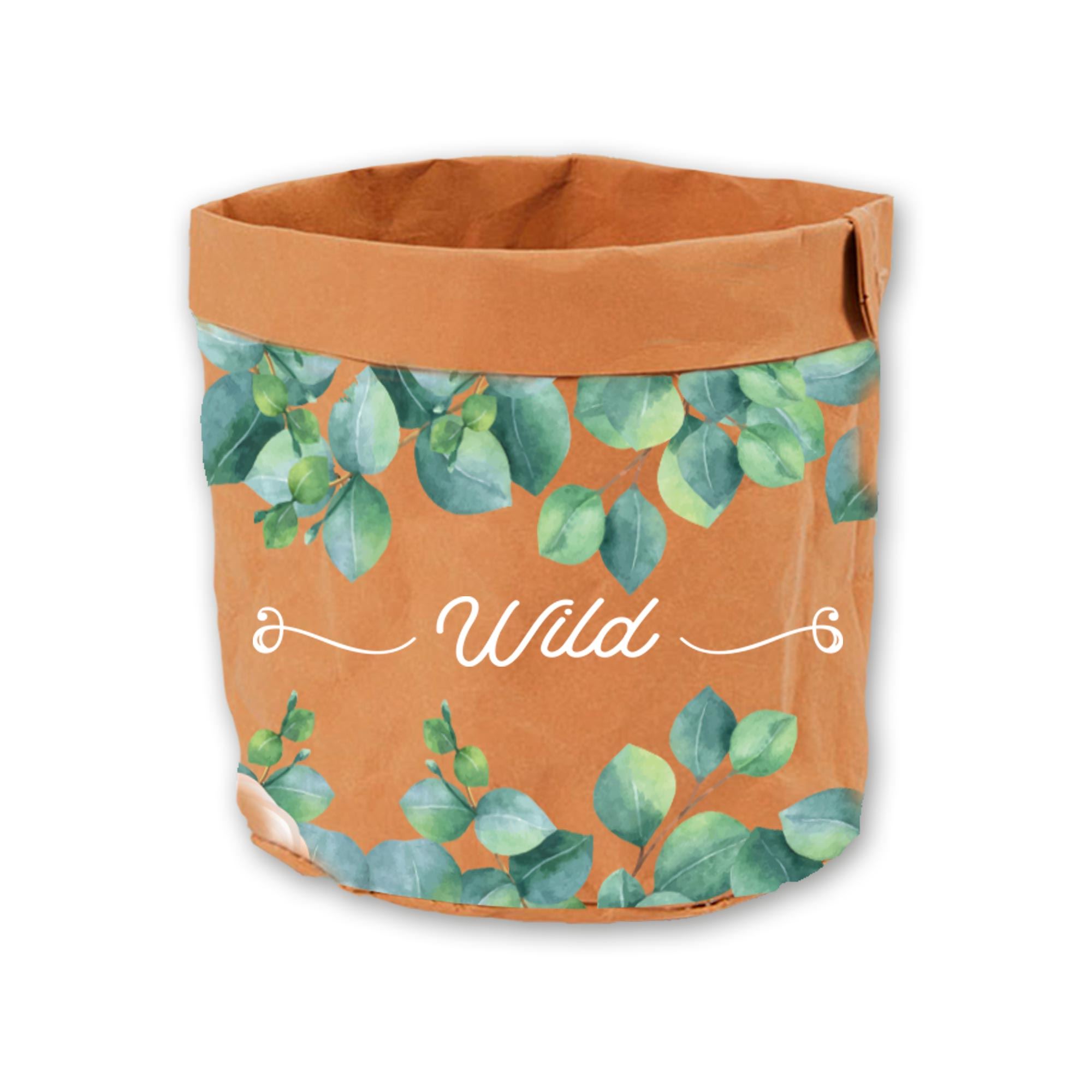 Cache pot papier gm "wild"