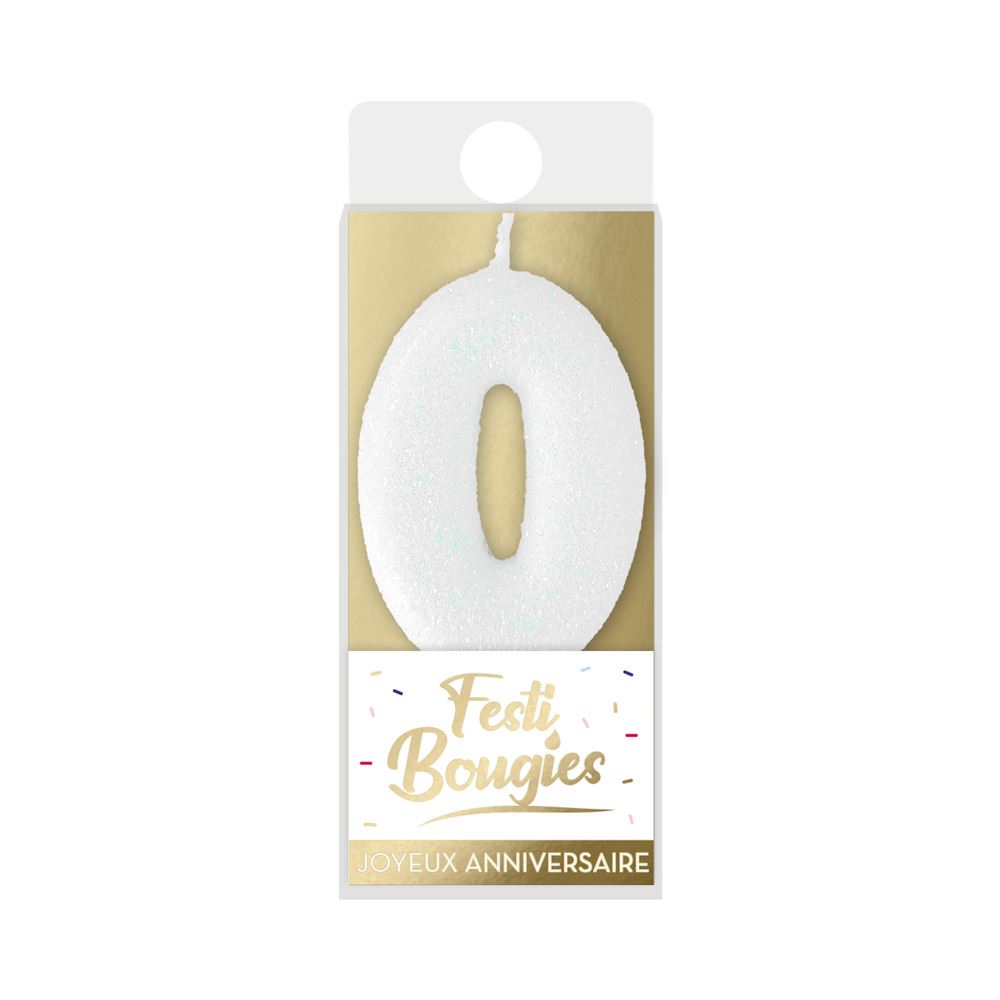 Bougie blanche 0