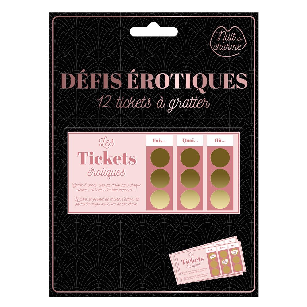 Tickets a gratter nuit de charme