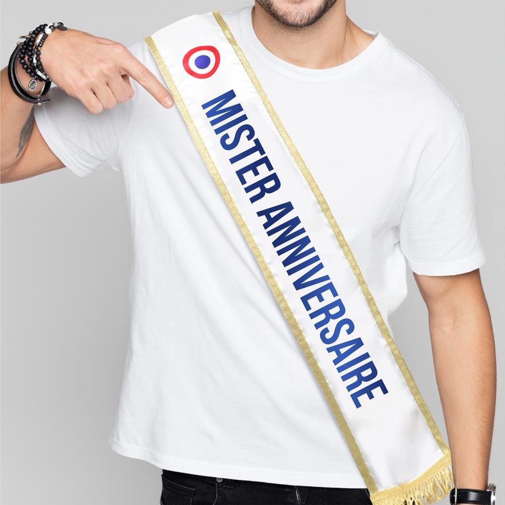 Echarpe mister anniv