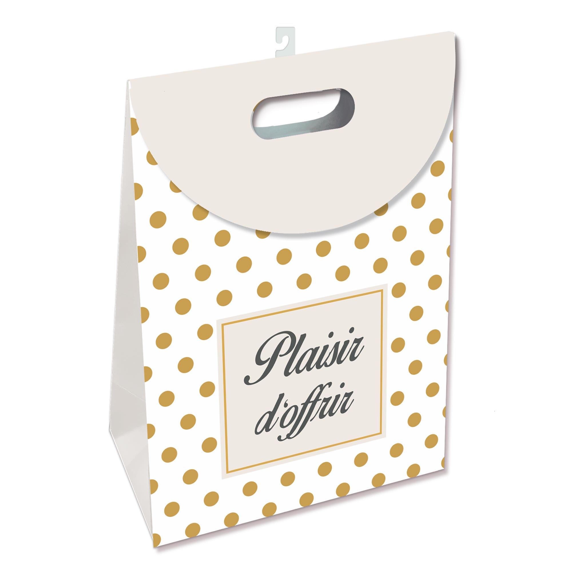 Pochette rabat gm "plaisir.." pois