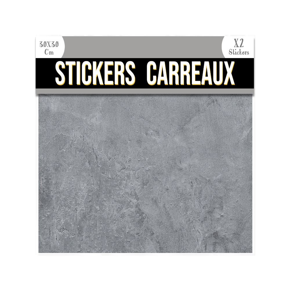 Stickers carreaux 30x30 beton cire