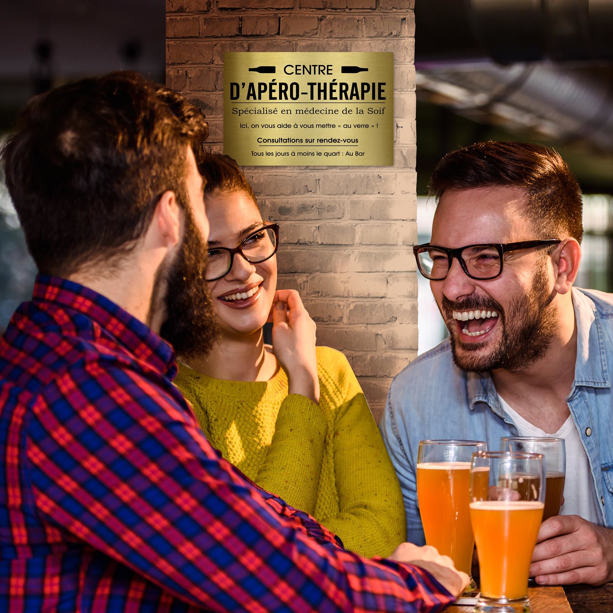 Plaque professionnelle apero-therapie