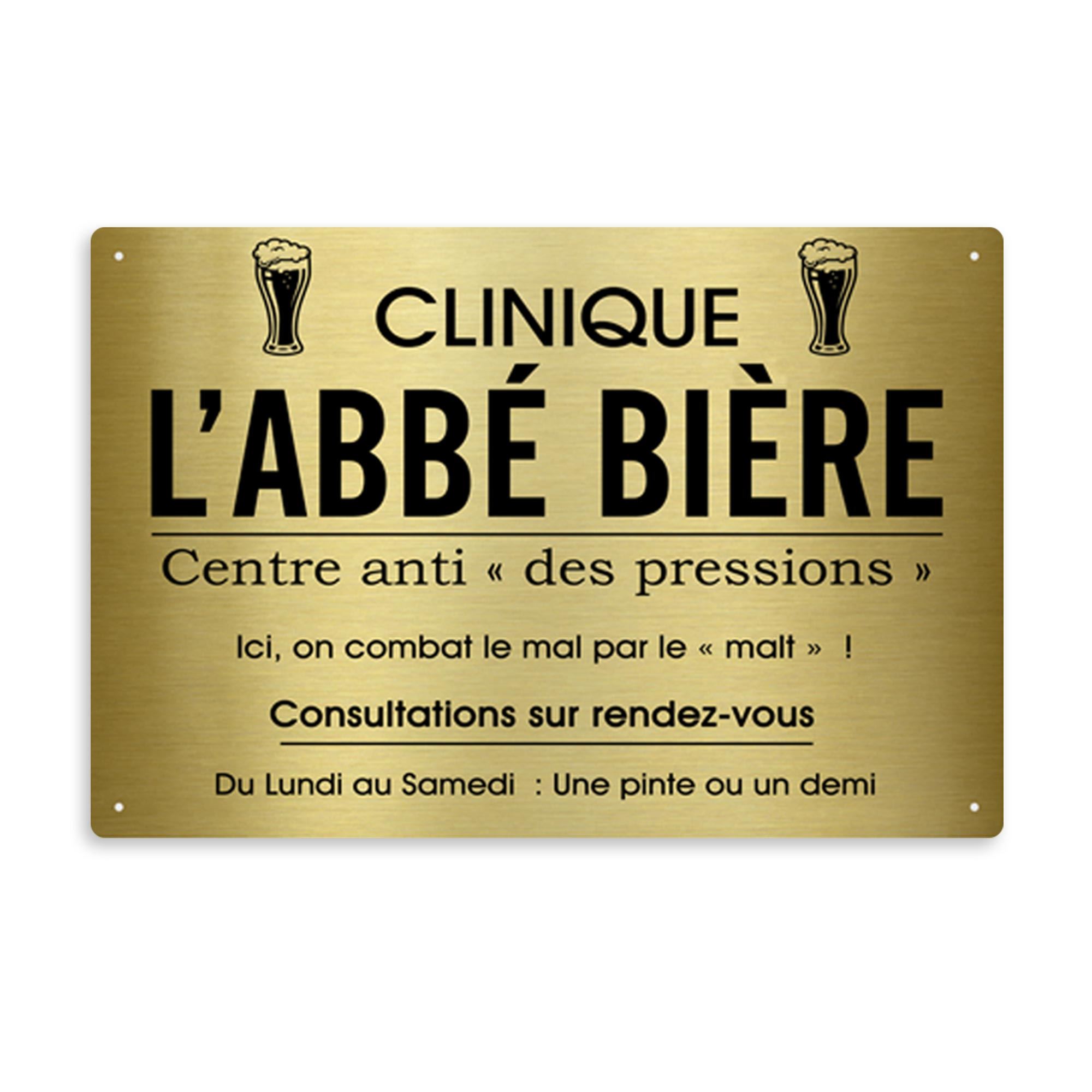 Plaque professionnelle l abbe biere