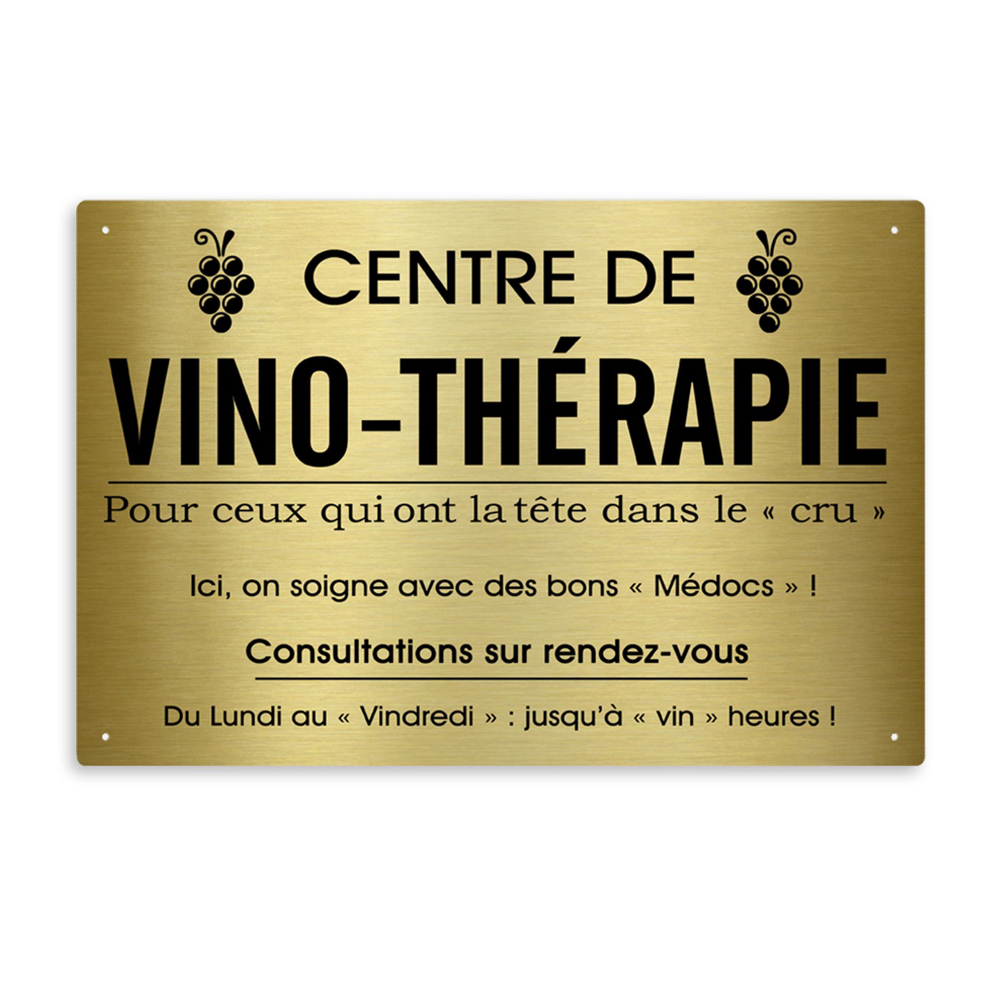 Plaque professionnelle vino_therapie