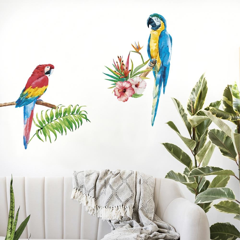 Sticker perroquets