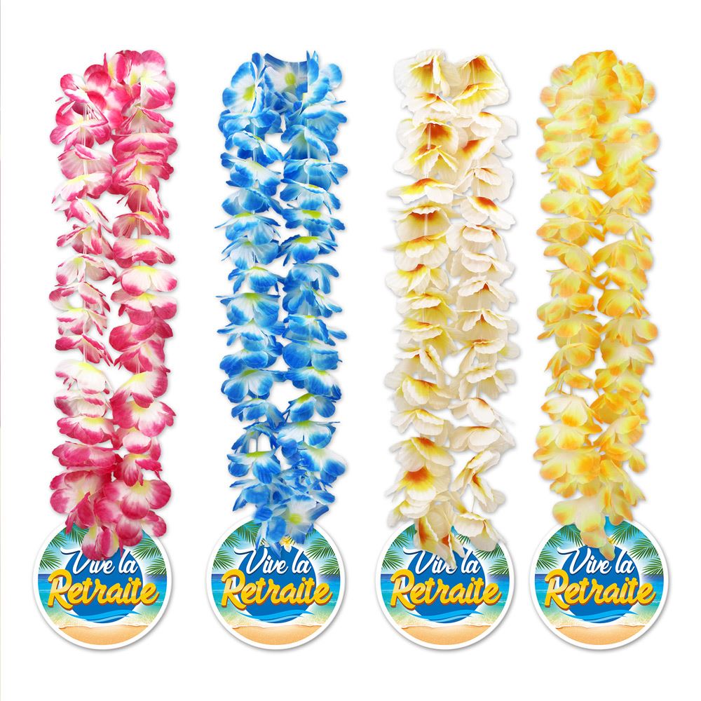 Collier fleurs retraite