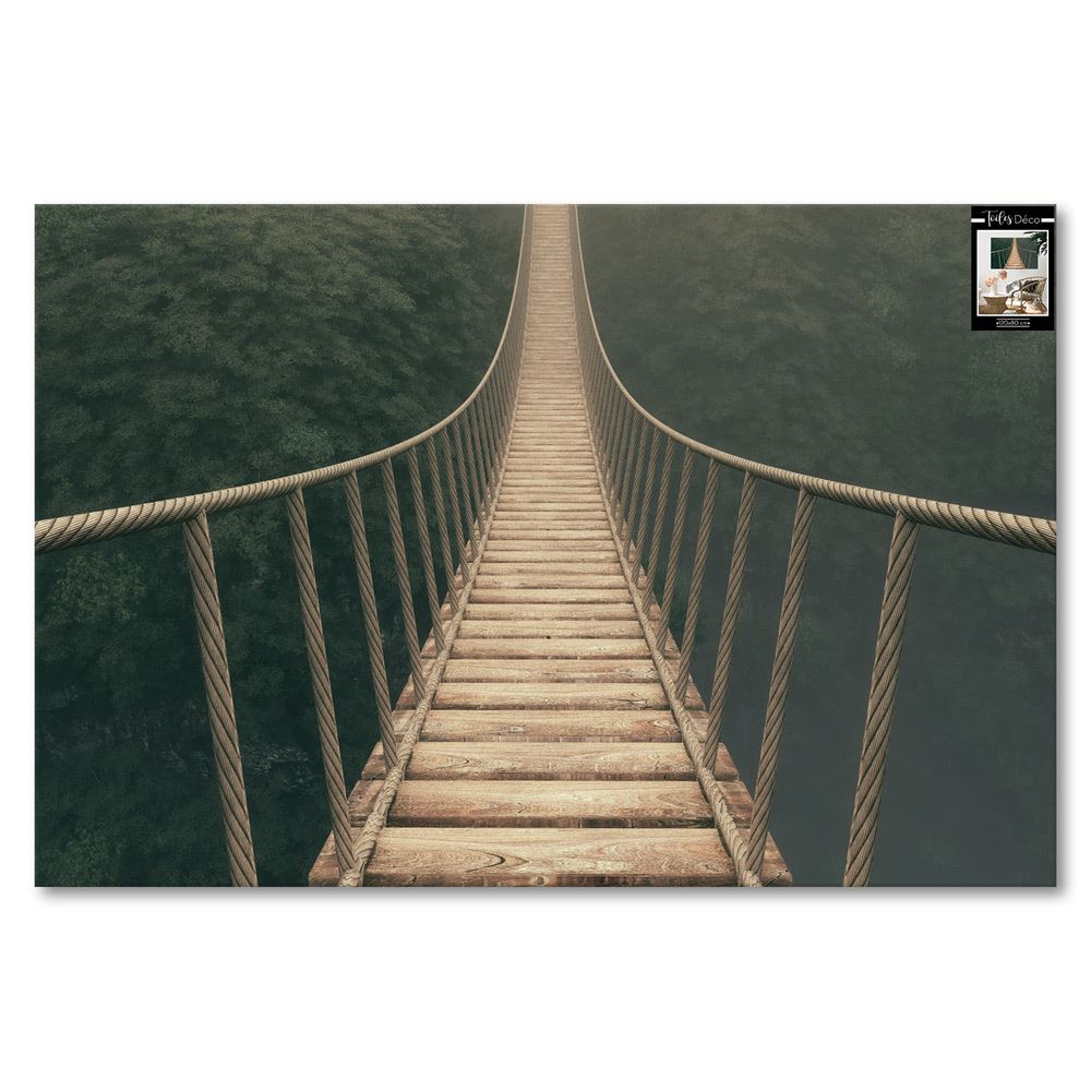 Toile pont suspendu 120x80cm