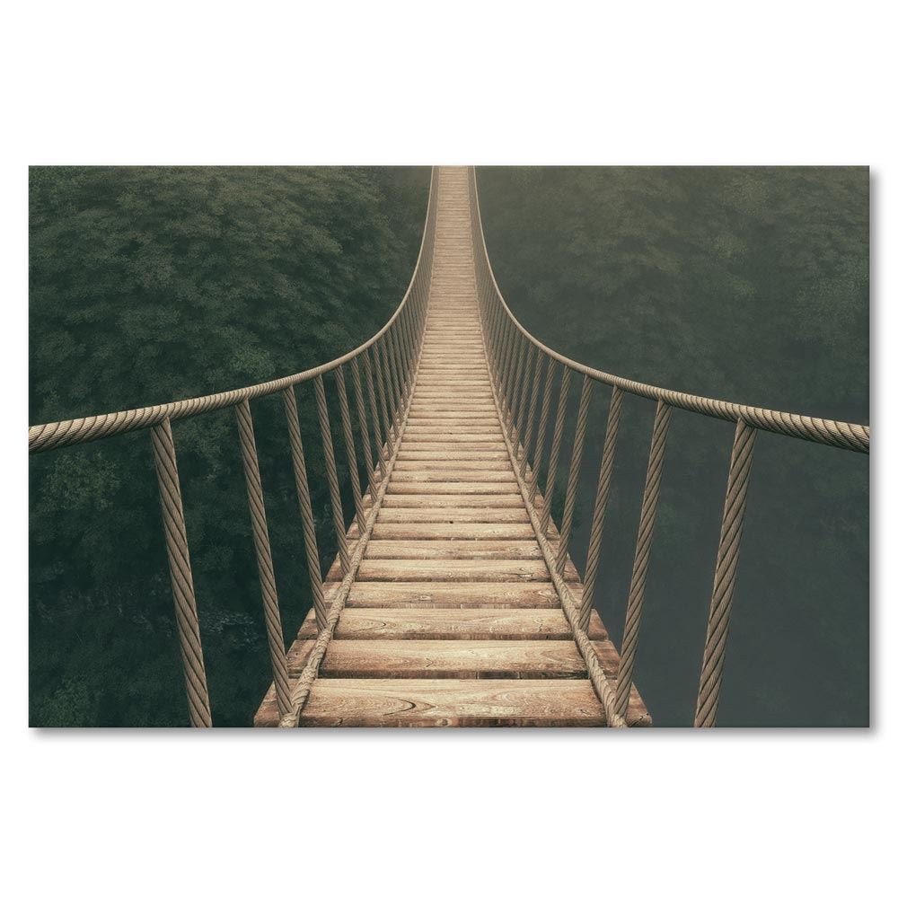 Toile pont suspendu 120x80cm