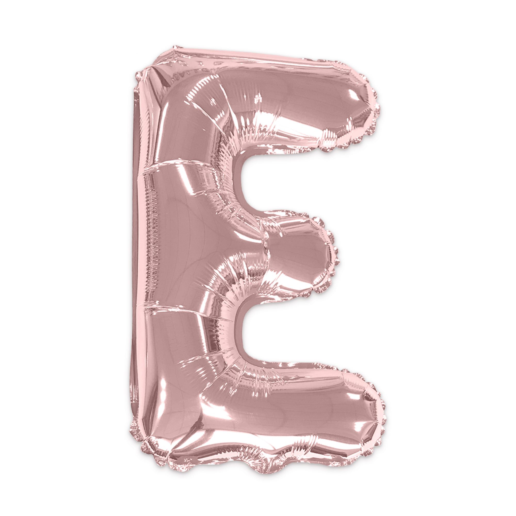 Ballon metallique rose dore e