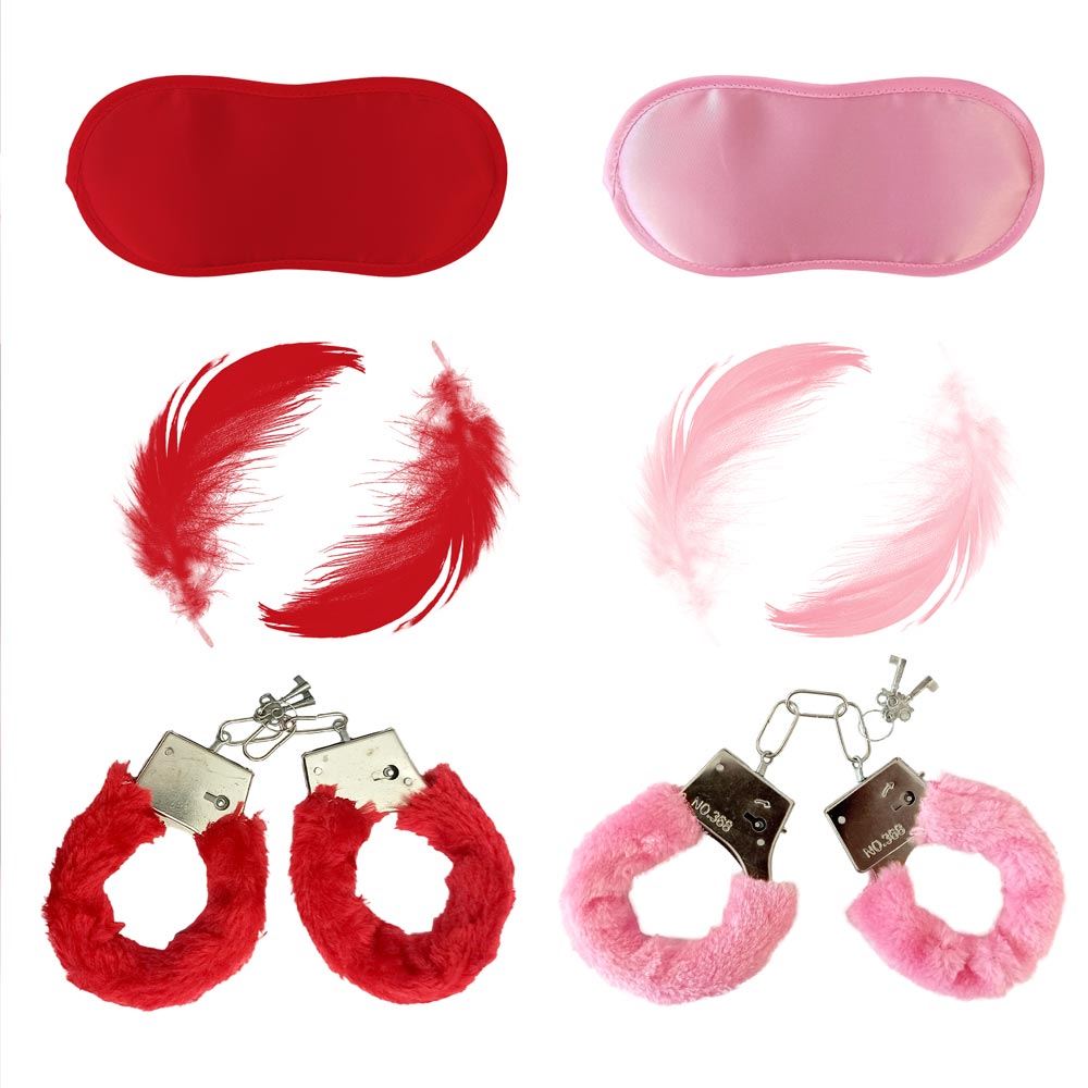 Kit menottes a plumes 2mods