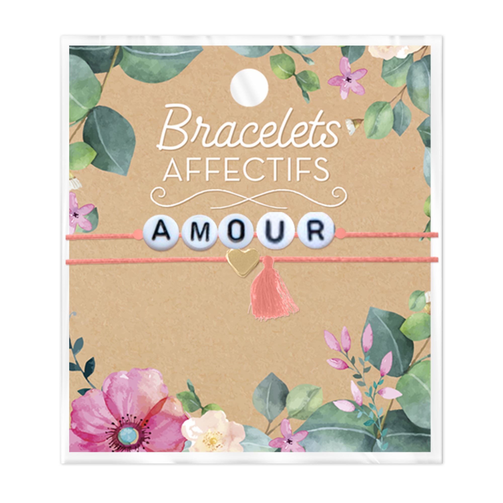 Bracelet affectif amour