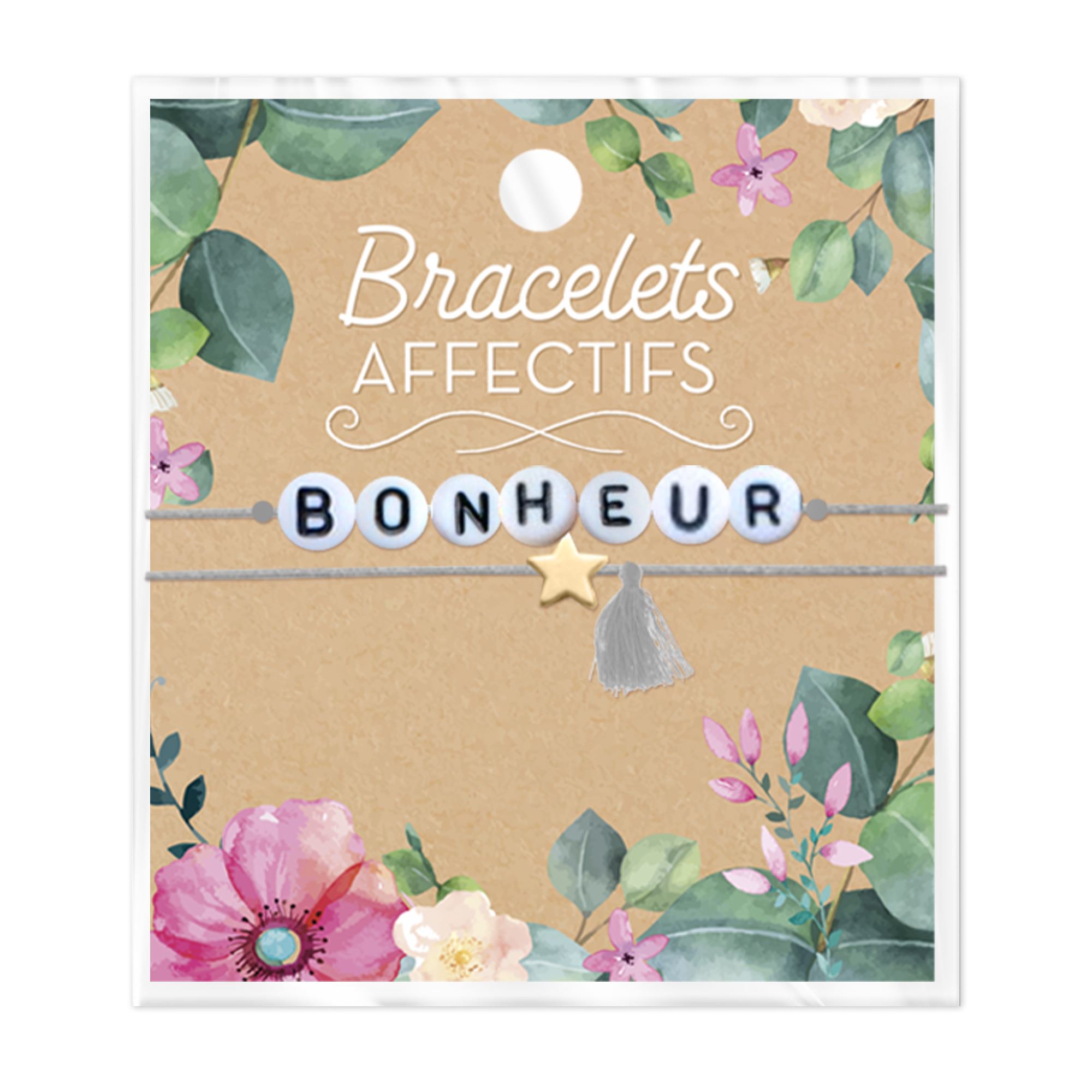Bracelet affectif bonheur