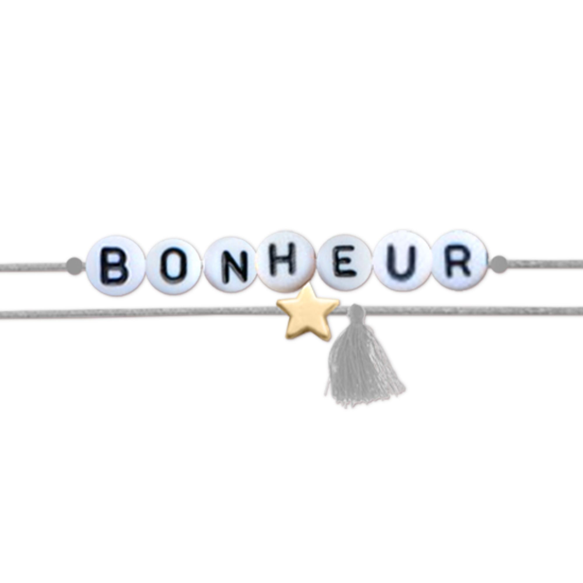 Bracelet affectif bonheur