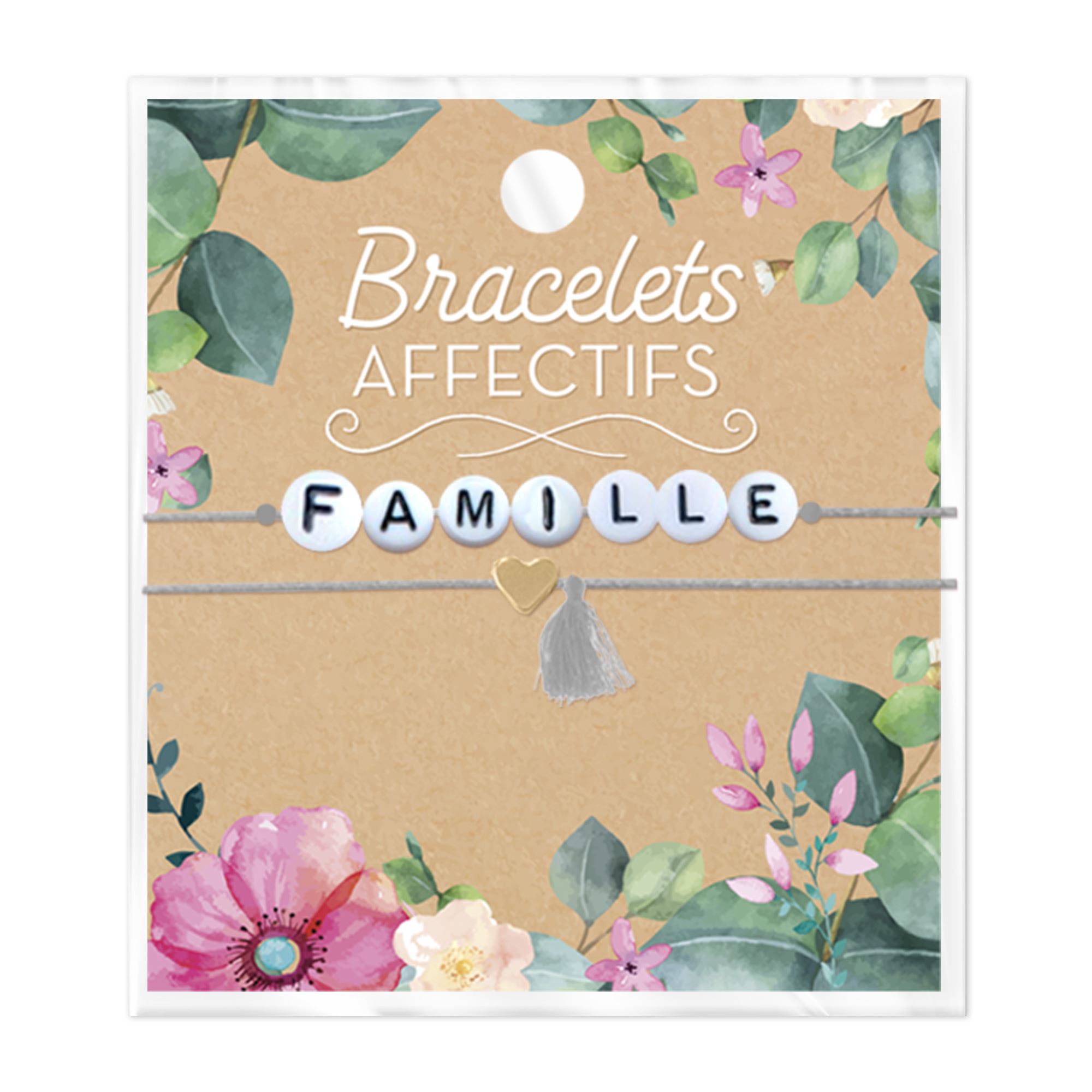 Bracelet affectif famille