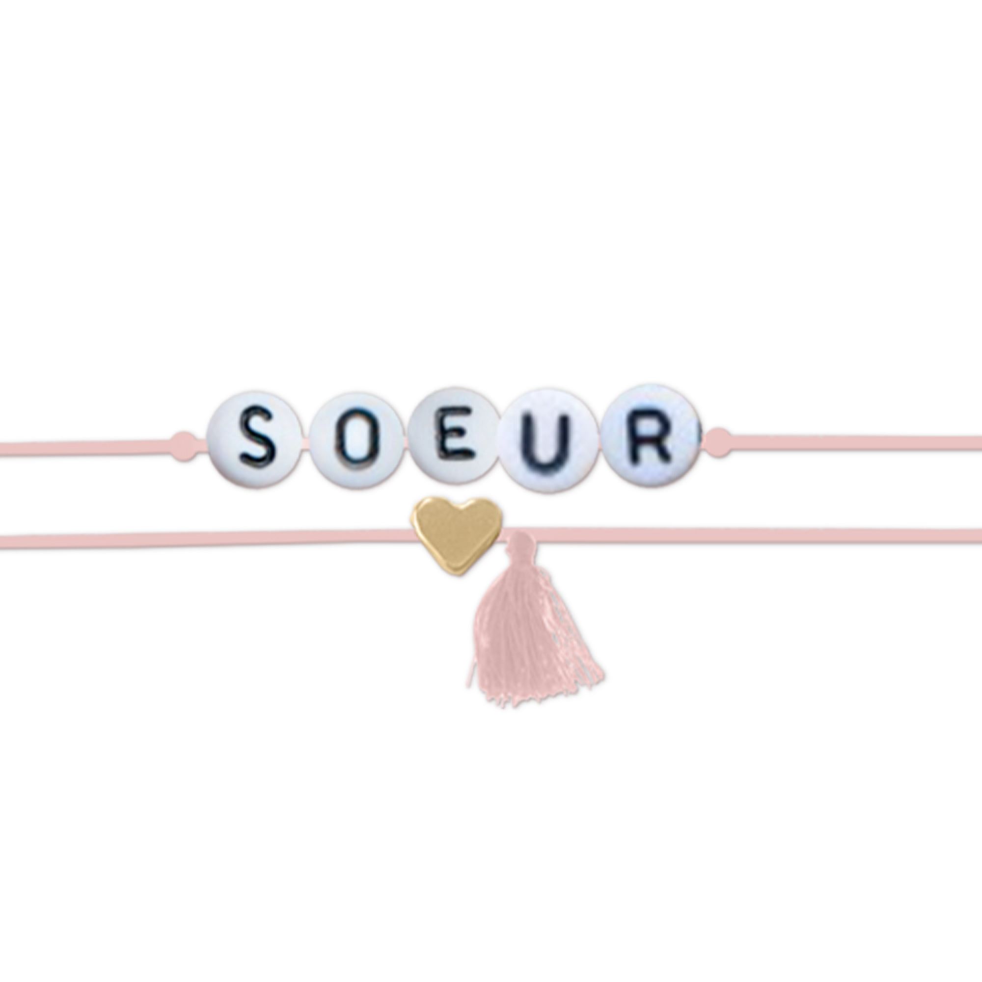 Bracelet affectif soeur