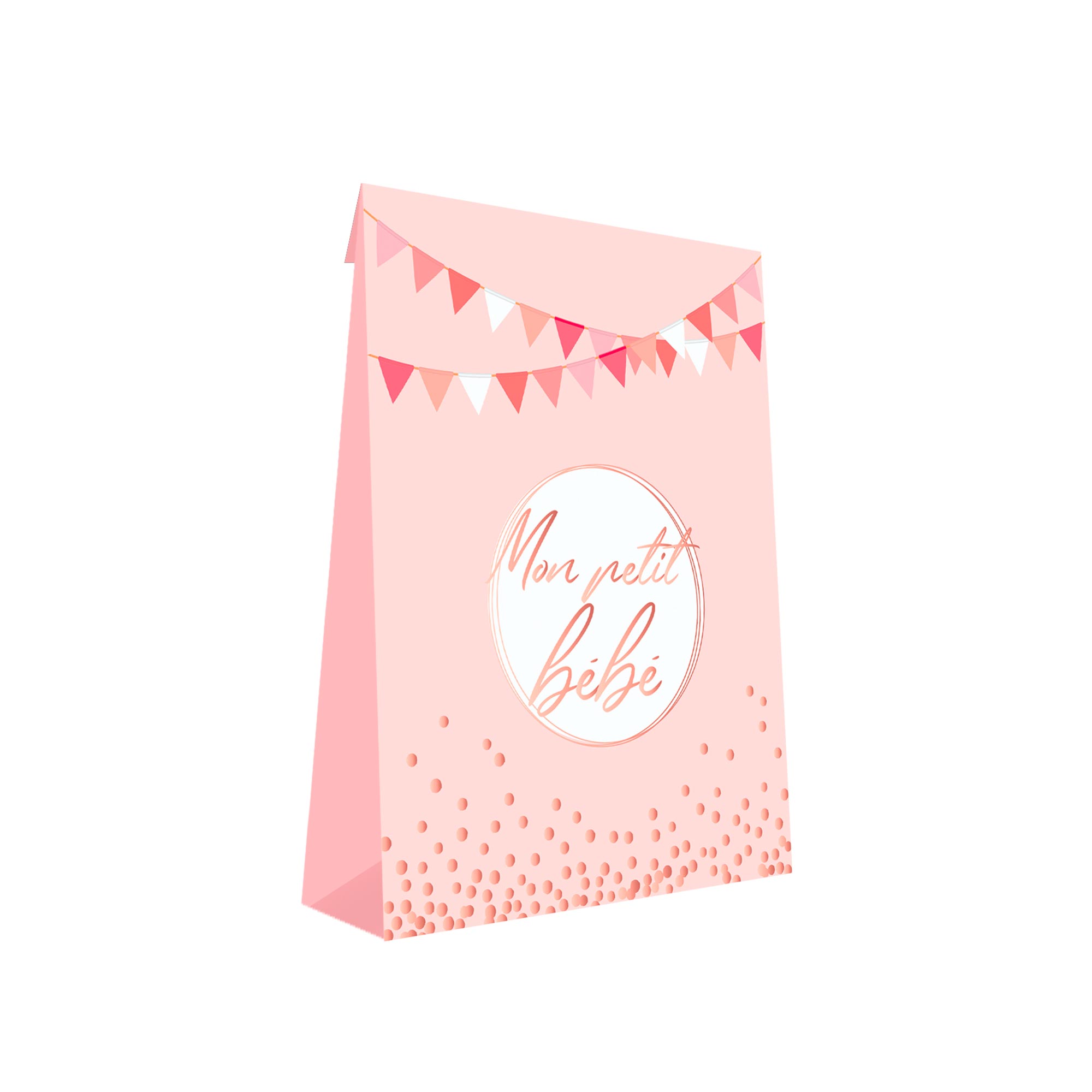 Sachet 6 pochettes cadeau fille