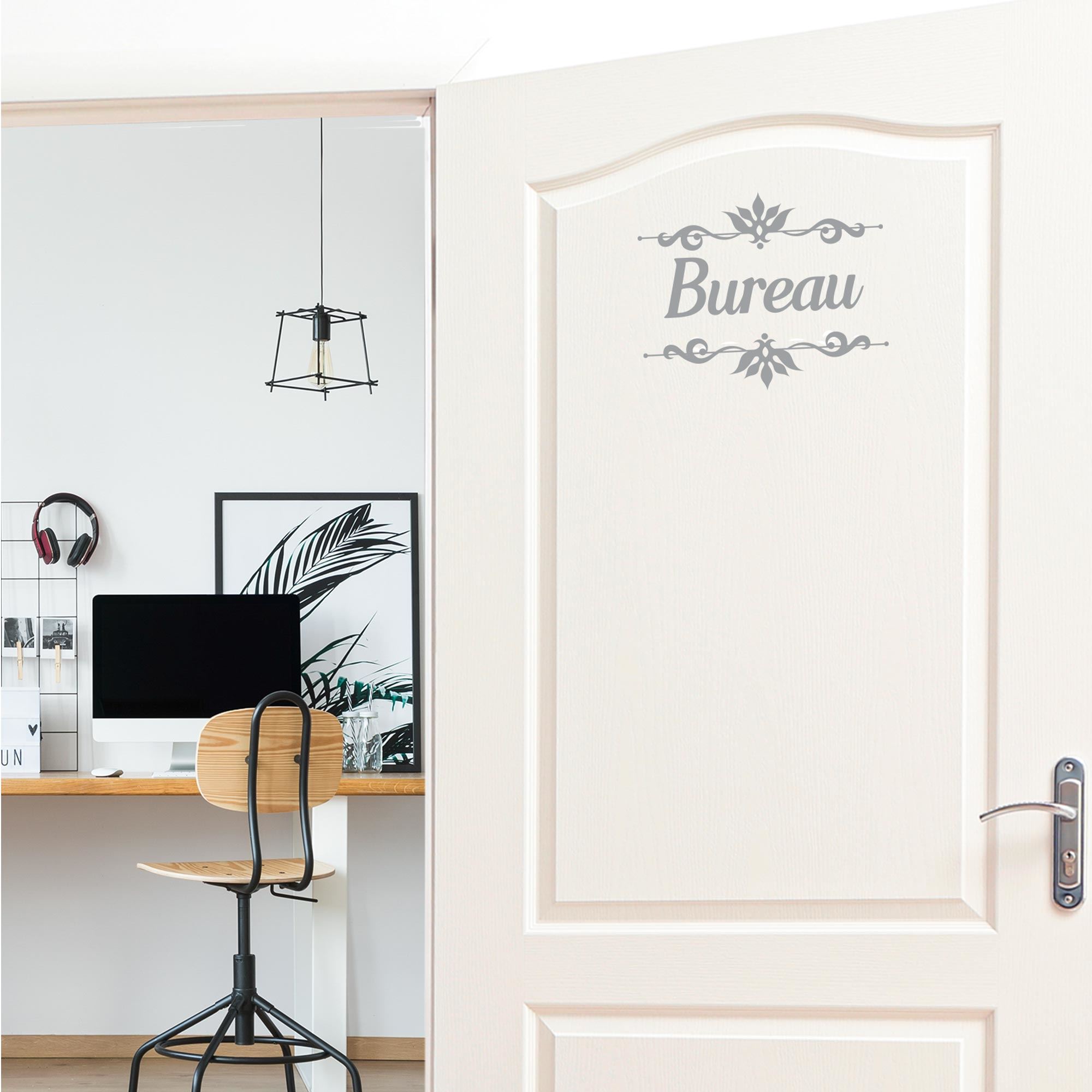 Sticker porte "bureau"