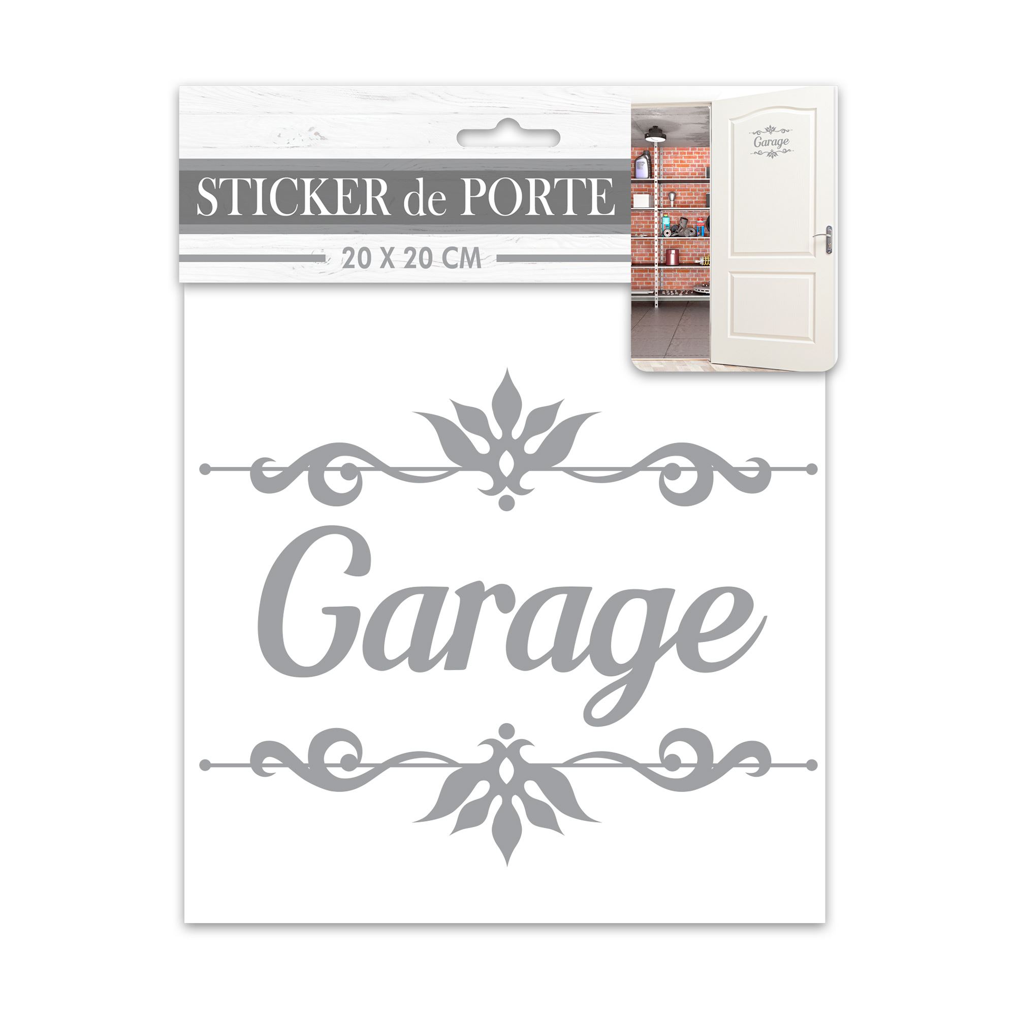Sticker porte "garage"