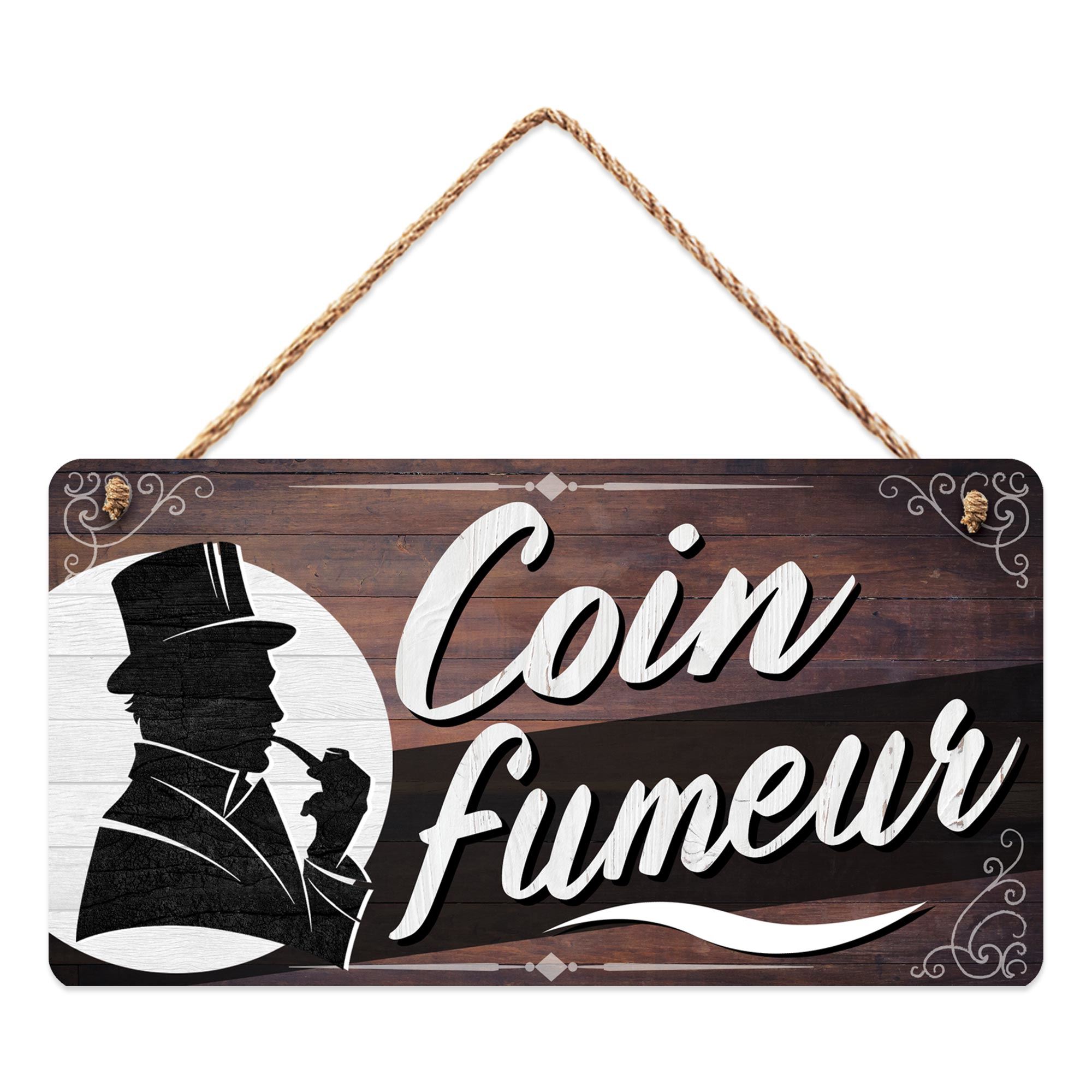 Plaque "coin fumeur"