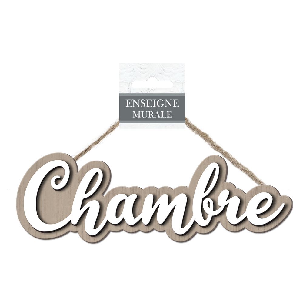 Mot a suspendre "chambre"